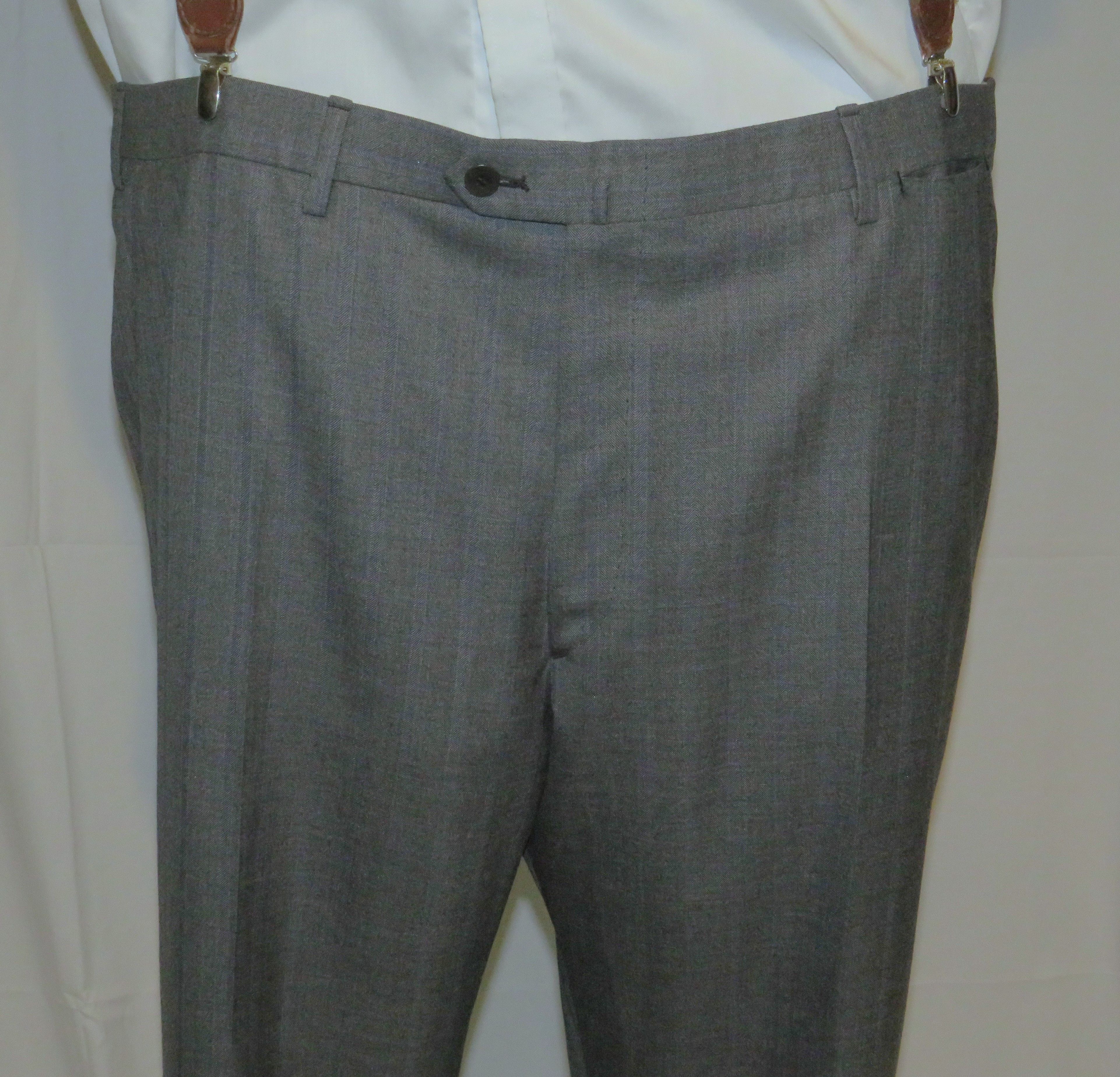 Brioni Gray Striped Silk Blend Current Two Button Suit 52R NWT Size 52R - 13 Thumbnail