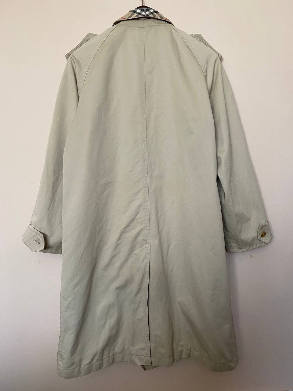 Burberry Burberry London Nova Check Trench Coat Beige Size US M / EU 48-50 / 2 - 10 Thumbnail