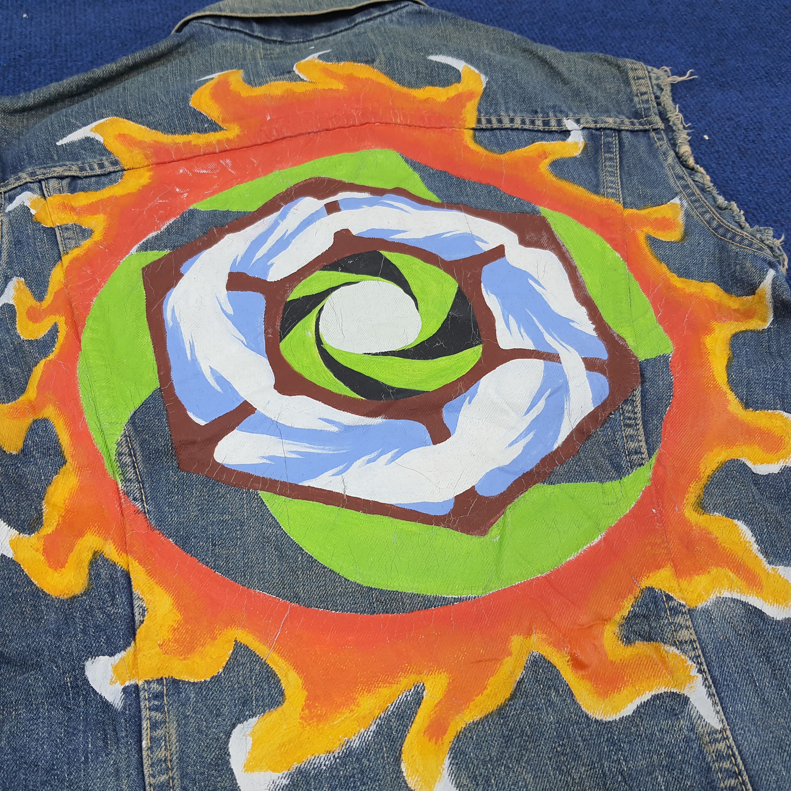 Levi's × Vintage Vintage Levi's Art Denim Vest Jacket Size US S / EU 44-46 / 1 - 2 Thumbnail