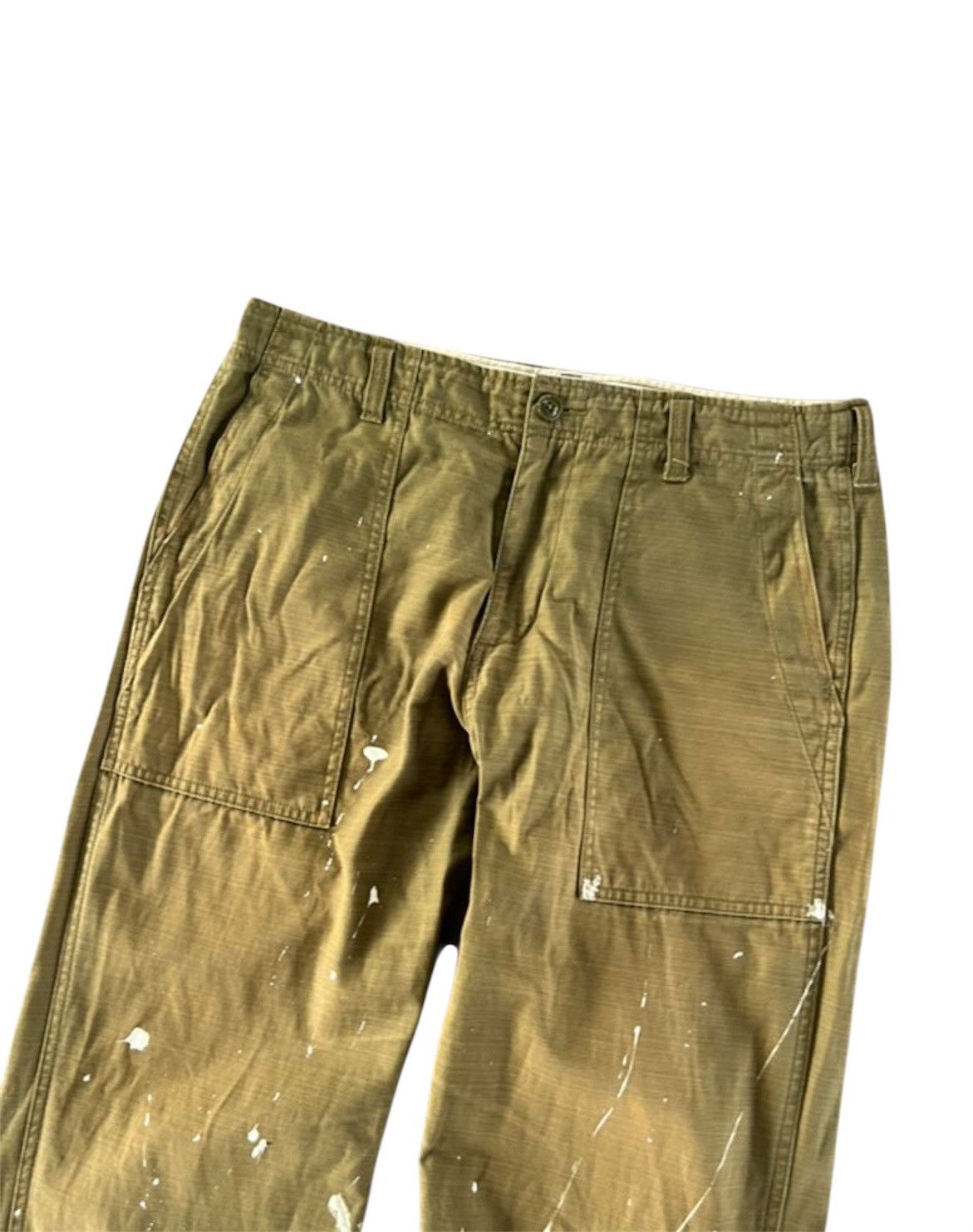 Japanese Brand Vintage 00’s Coen Japan Distressed Painted Pants Size US 34 / EU 50 - 3 Thumbnail