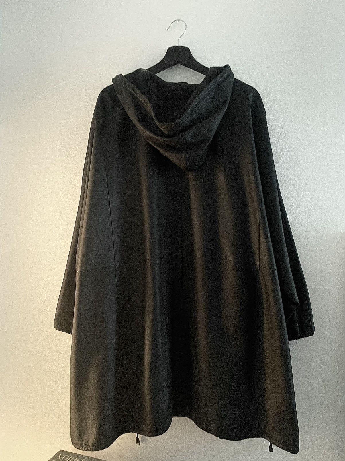 Other S’egnaro Full Leather Hooded Raincoat Size US XL / EU 56 / 4 - 3 Thumbnail