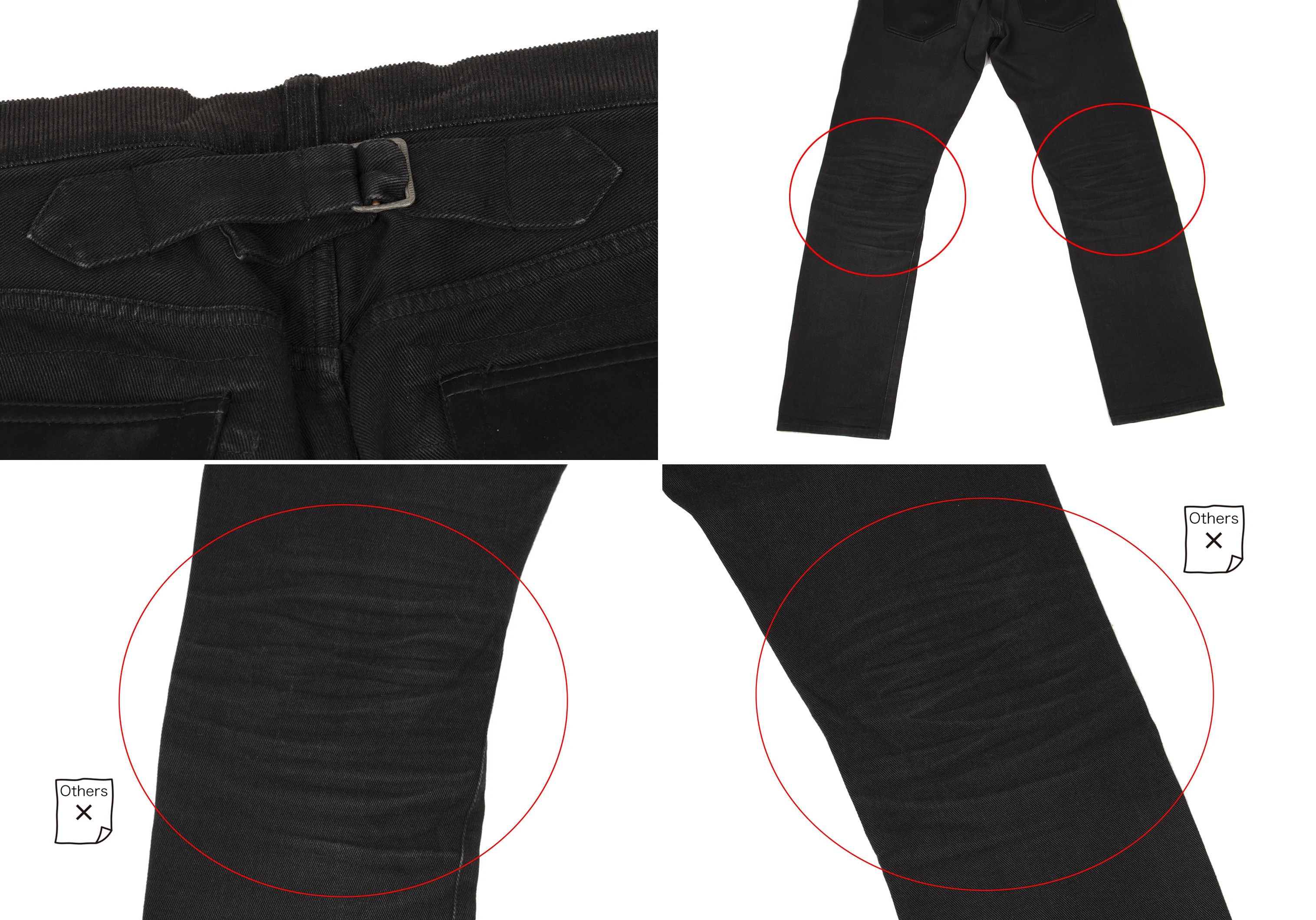 Junya Watanabe Cotton Corduroy Panel Pants in Black, Size S Size US 30 / EU 46 - 16 Thumbnail