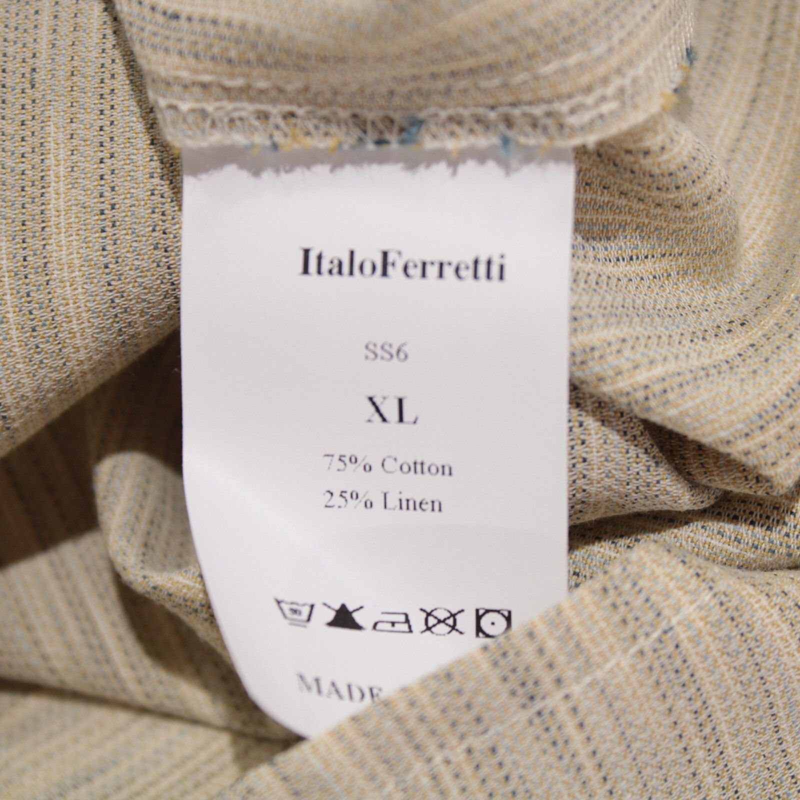Other Italo Ferretti New with tags Shirt Size XL US In Beige Size US XL / EU 56 / 4 - 5 Thumbnail