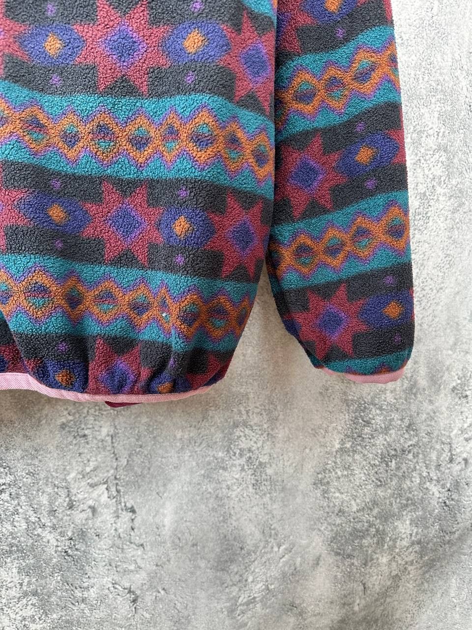 Jack Wolfskin × Vintage Jack Wolfskin "For People in Action" Polar Fleece Sweater Size US L / EU 52-54 / 3 - 9 Thumbnail