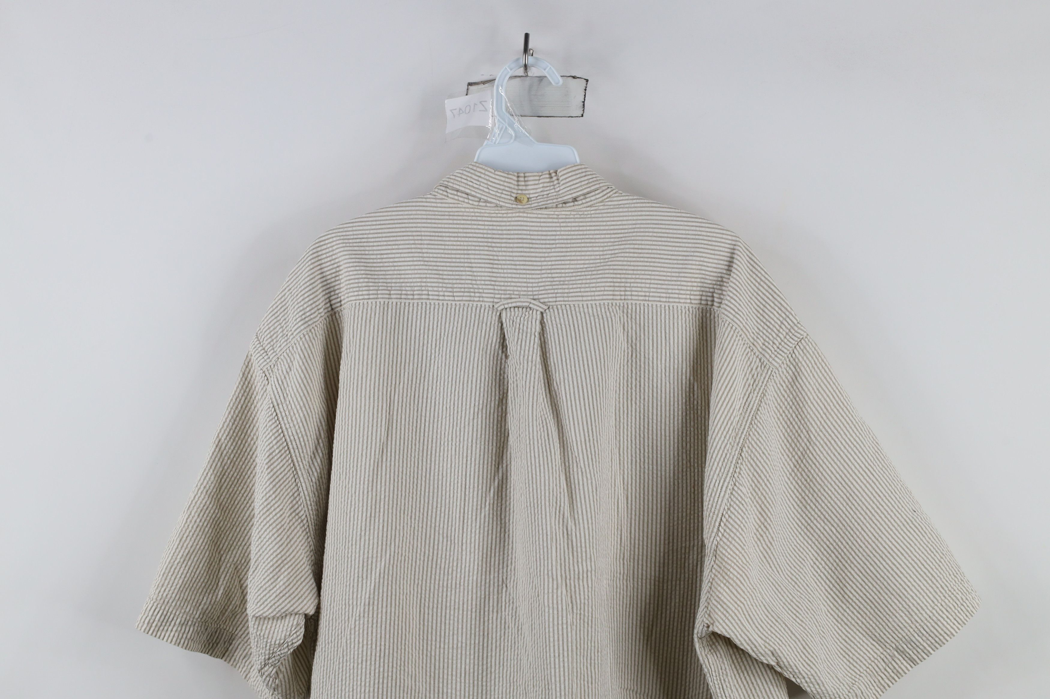 Vintage Vintage 90s Streetwear Striped Seer Sucker Button Down Shirt Size US XL / EU 56 / 4 - 9 Thumbnail