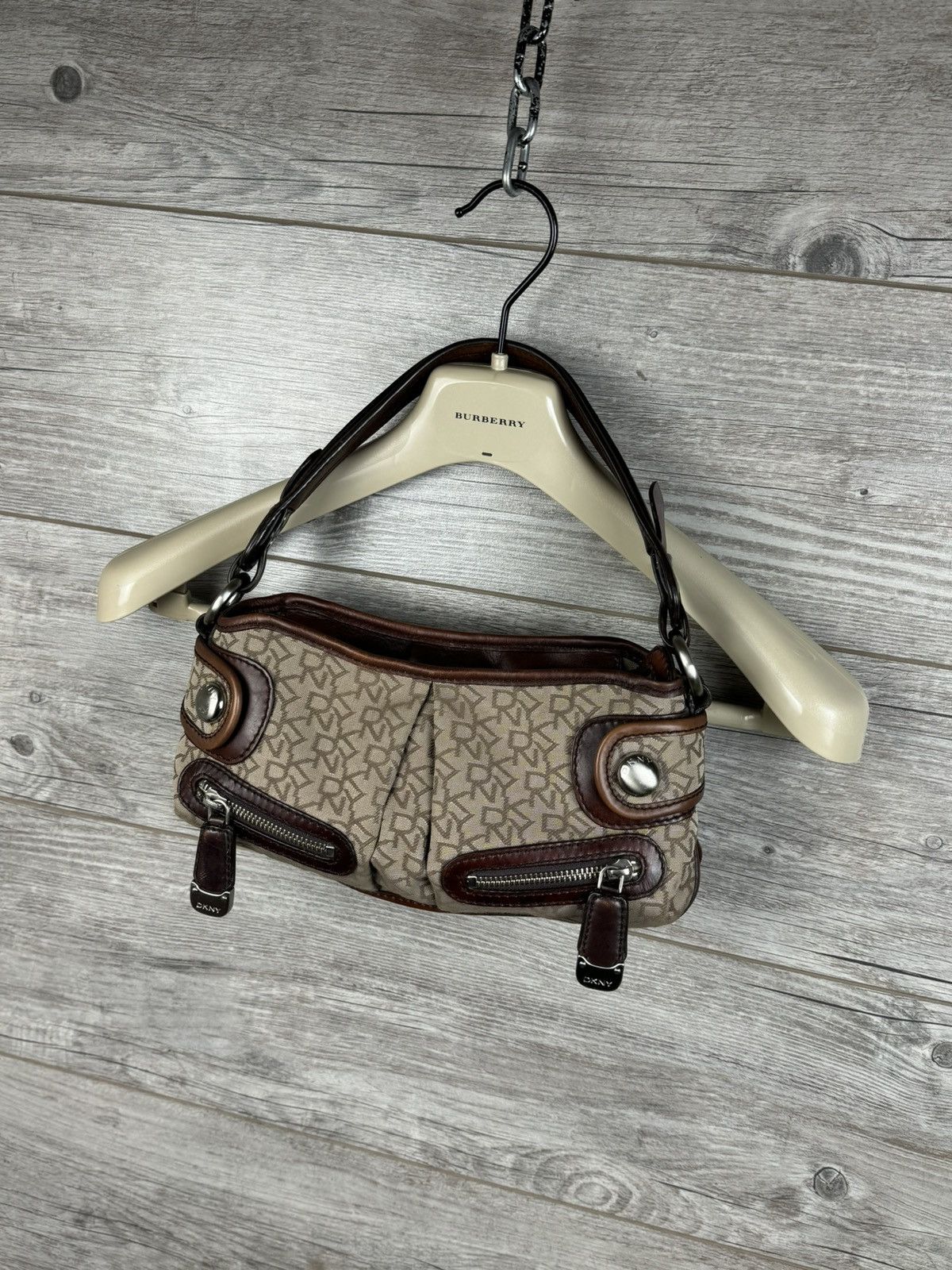 DKNY DKNY WOMEN'S SHOULDER BAG MONOGRAM Y2K JAPANESE STYLE Size ONE SIZE - 16 Thumbnail