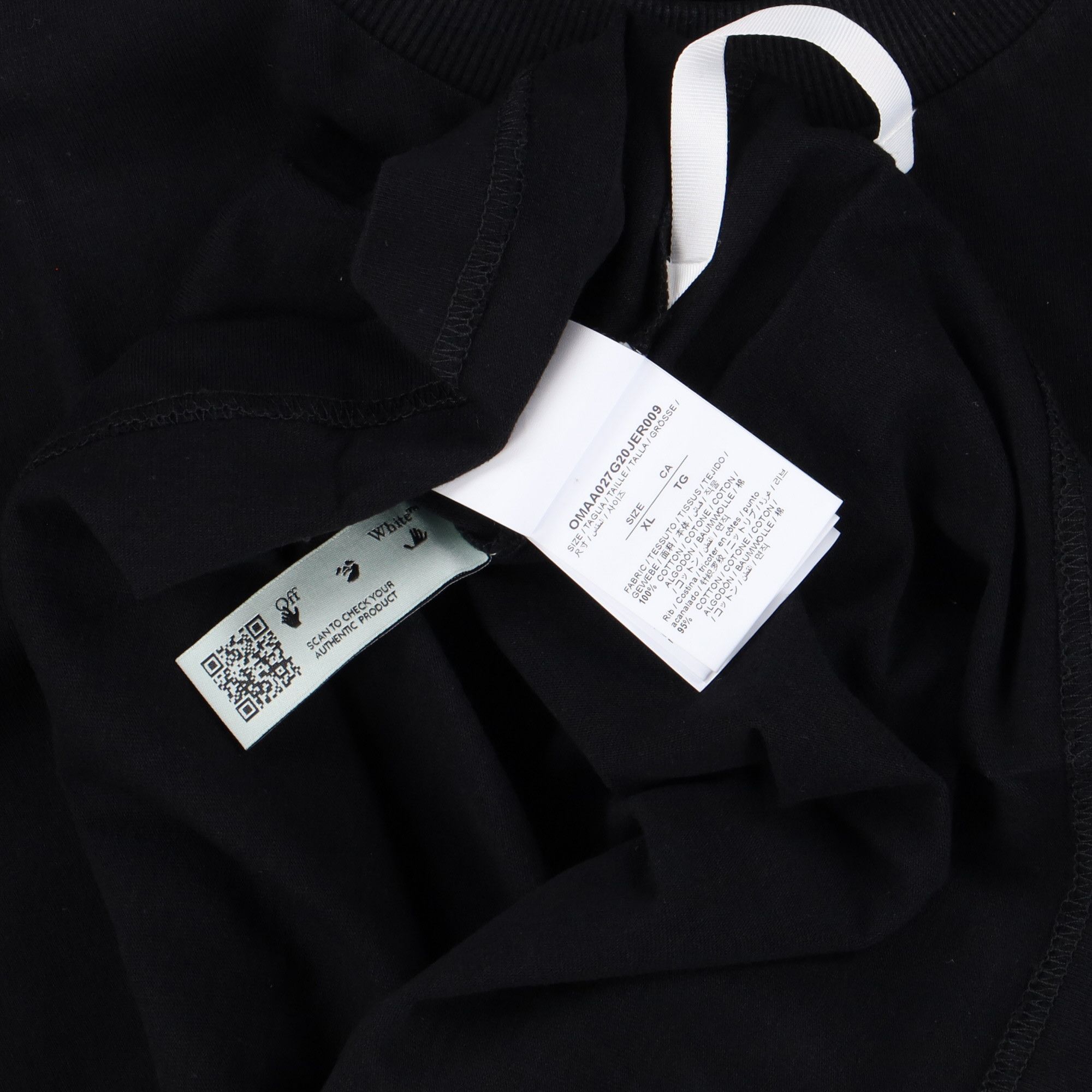 Off-White Black London Exclusive Arrows T-Shirt Size XXS / US 00 / IT 34 - 3 Thumbnail