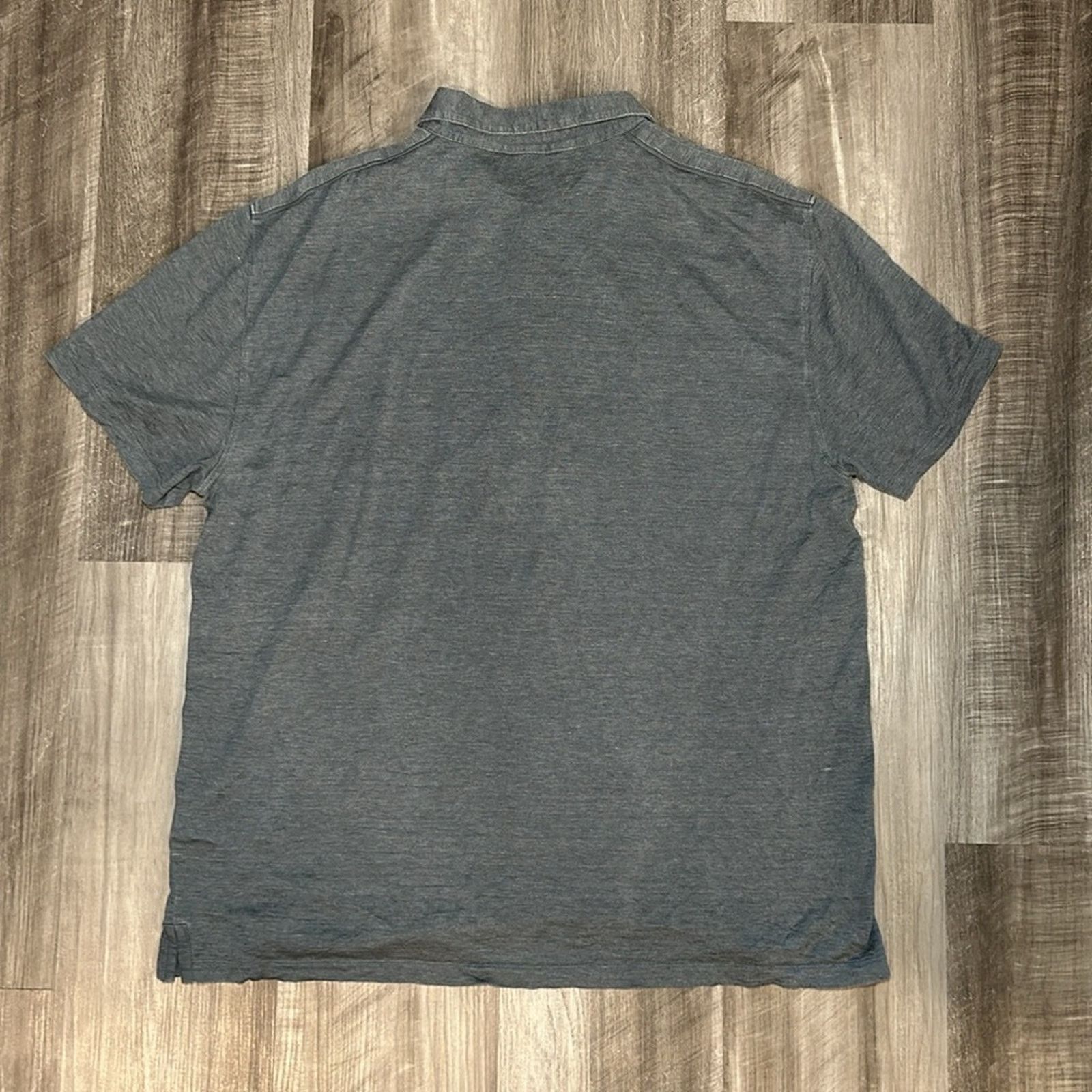 John Varvatos John Varvatos Hampton Silk Blend Jersey Polo - XL Size US XL / EU 56 / 4 - 3 Thumbnail