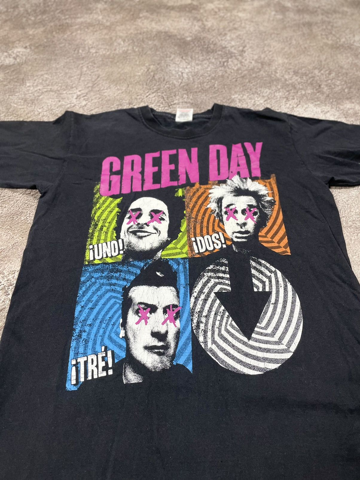 Vintage Vintage Y2K Green Day Graphic Tee Grunge Band Shirt Slim S Size US S / EU 44-46 / 1 - 4 Thumbnail