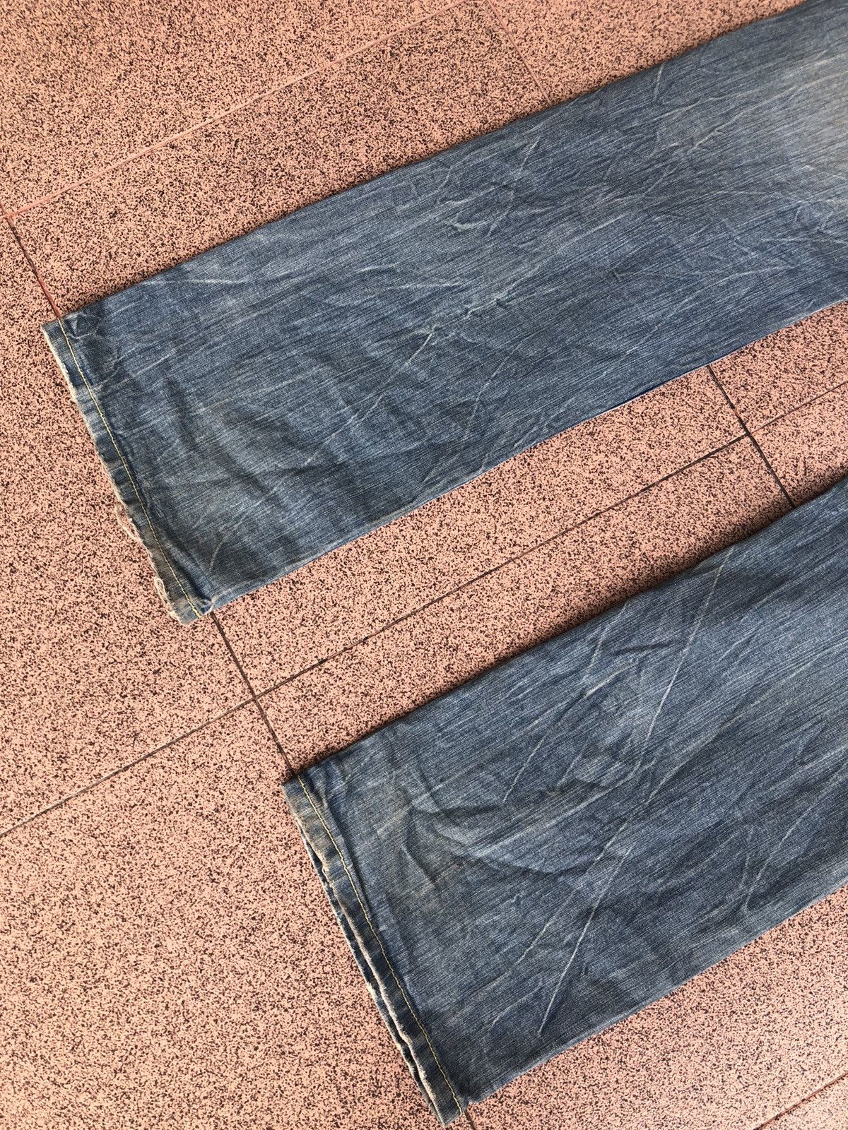 Japanese Brand Diamond Honey Fading Jeans Size US 36 / EU 52 - 5 Thumbnail