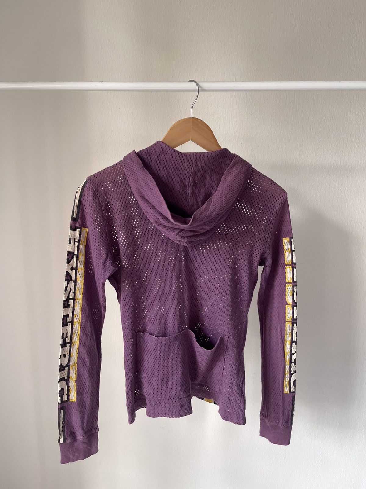 Hysteric Glamour 90s Hysteric Glamour Net zipper Hoodie Size US XS / EU 42 / 0 - 6 Thumbnail