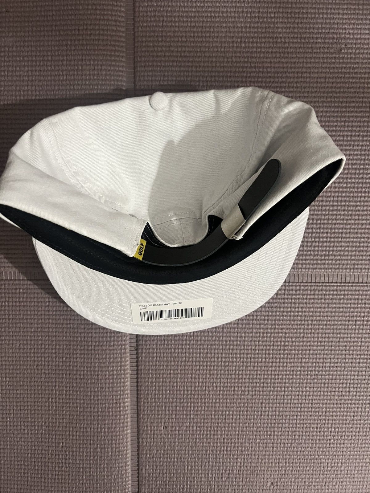 DONT TAP THE GLASS LE FLEUR GOLF WANG PILLBOX HAT