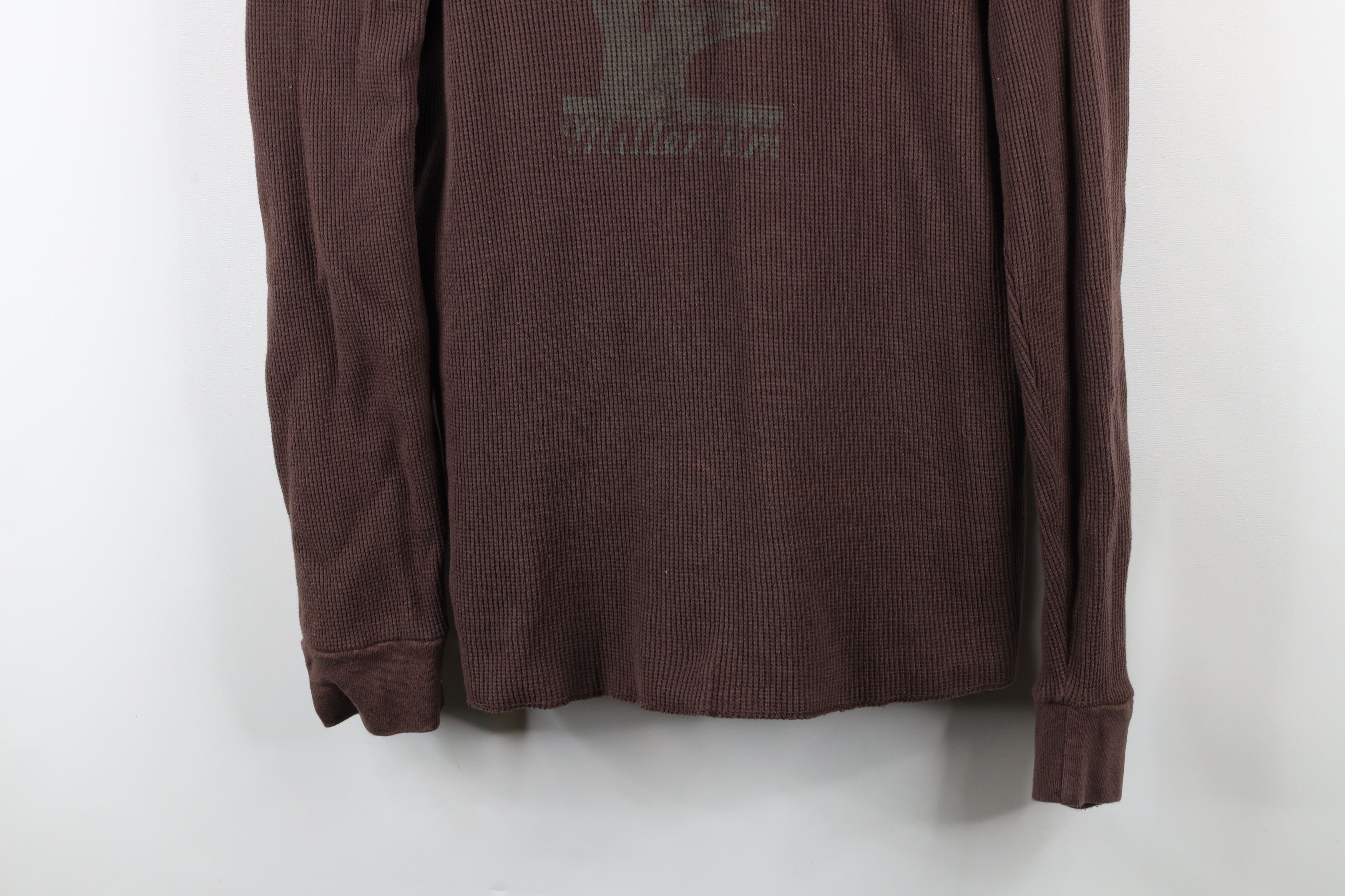Vintage Vintage Y2K 2005 Floyd Millenium Thermal Waffle Knit T-Shirt Size US XL / EU 56 / 4 - 3 Thumbnail