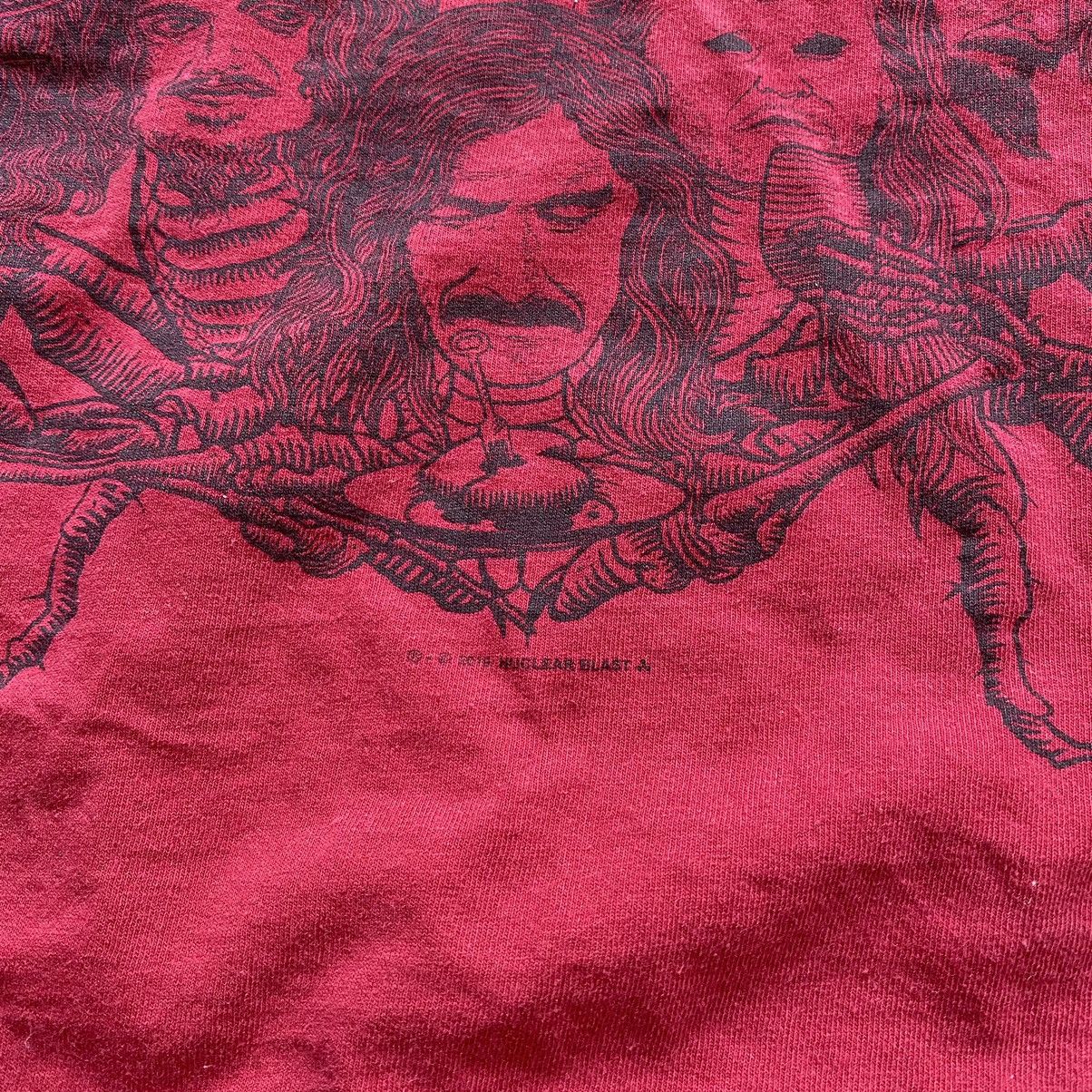 Band Tees × Vintage OPETH Y2K METAL BAND CRAZY PRINT T SHIRT Size US XL / EU 56 / 4 - 3 Thumbnail