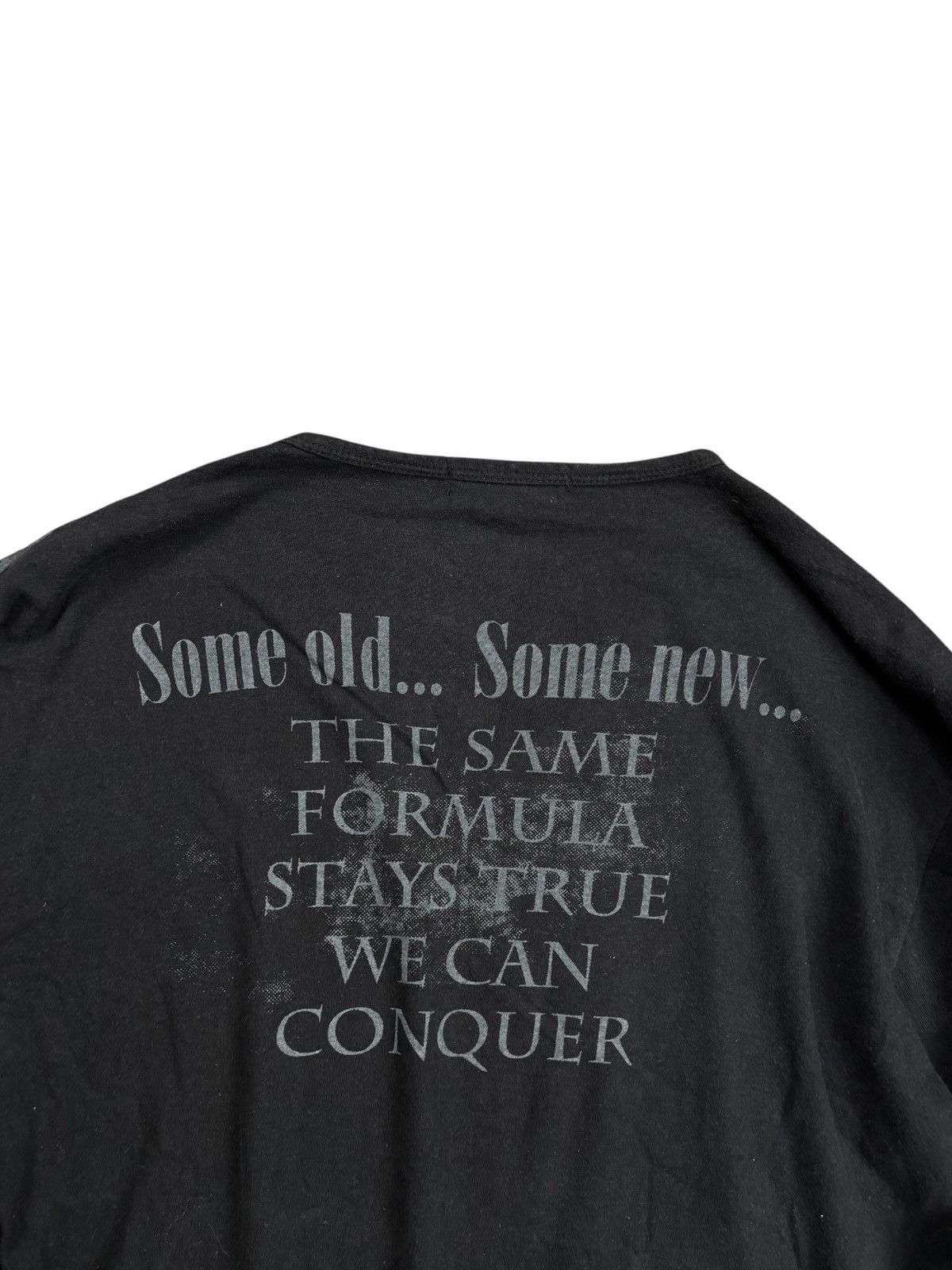 Hysteric Glamour 2000s Detective Struct - Printed Face V Neck LS Size US M / EU 48-50 / 2 - 3 Thumbnail