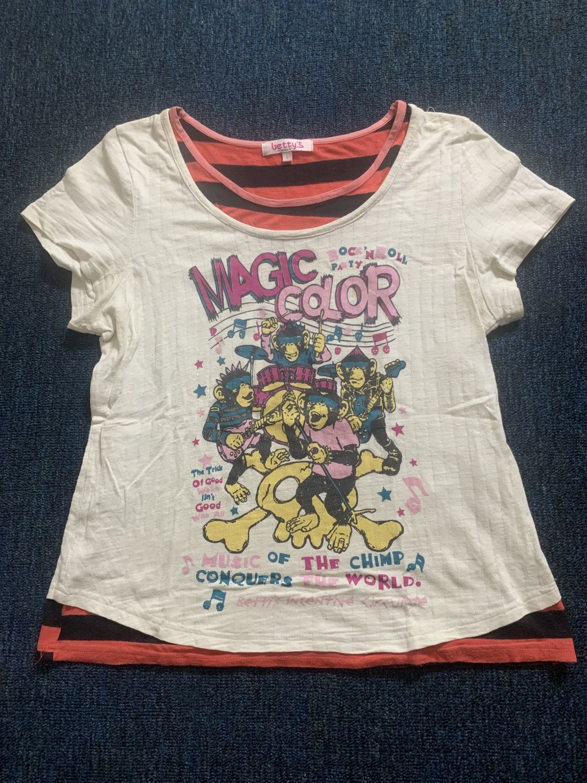 Japanese Brand Magic Colour Bettys Doublelayer shirt Size S / US 4 / IT 40 - 1 Thumbnail