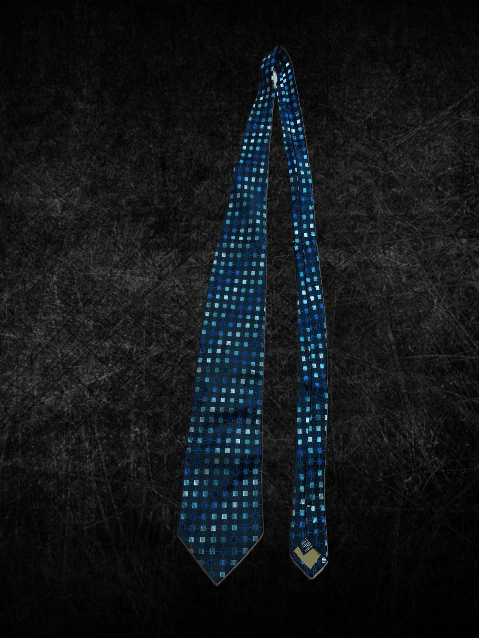 Yves Saint Laurent YVES SAINT LAURENT Silk Luxury Brand Necktie Blue Size ONE SIZE - 1 Thumbnail