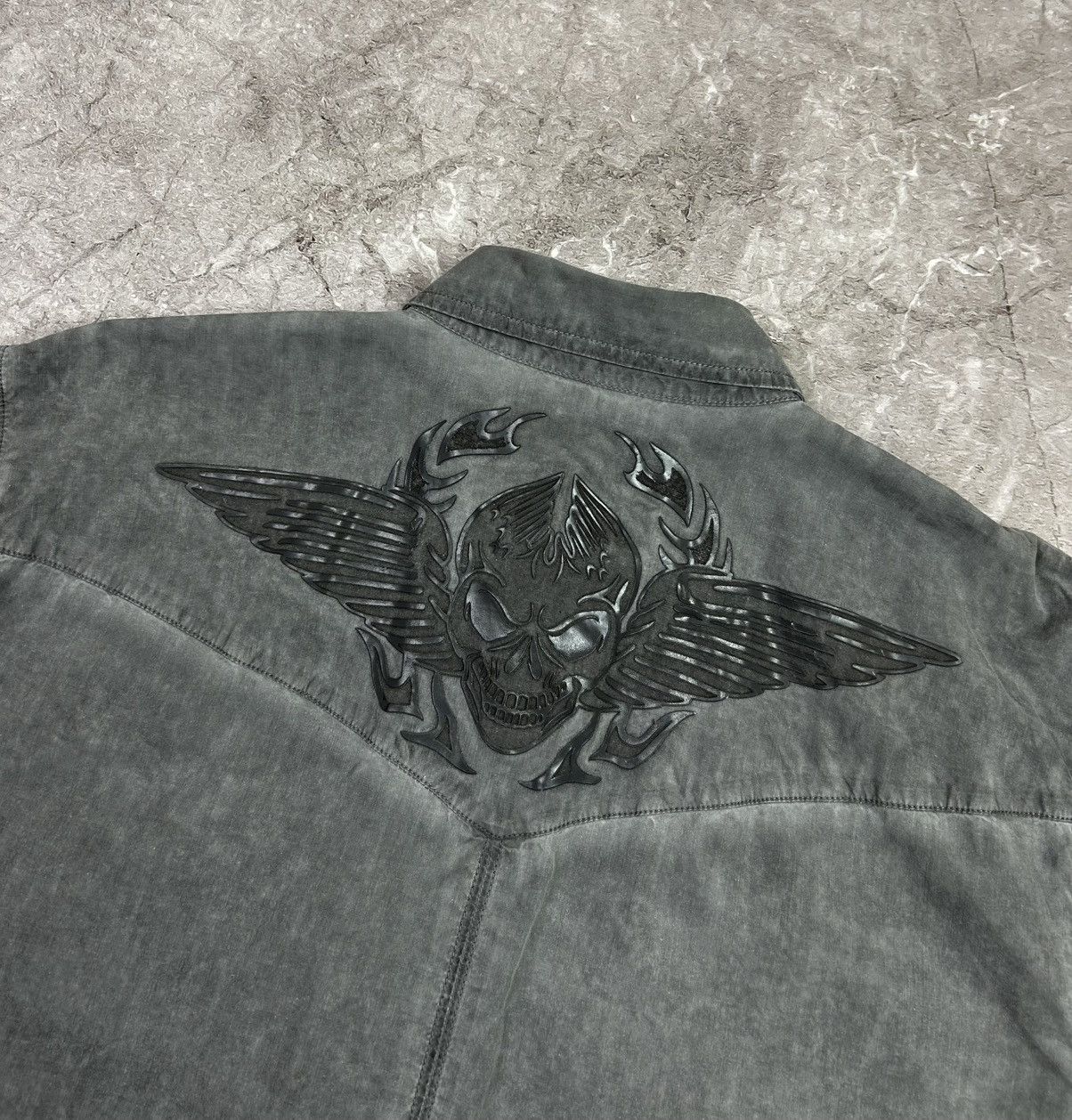 Harley Davidson × Vintage Vintage Harley Davidson button up shirt Size US L / EU 52-54 / 3 - 4 Thumbnail