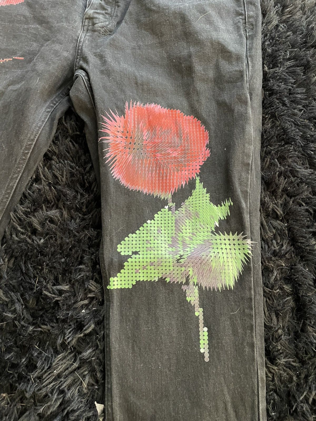 Ksubi Ksubi Digital Rose Denims Size US 38 / EU 54 - 2 Thumbnail