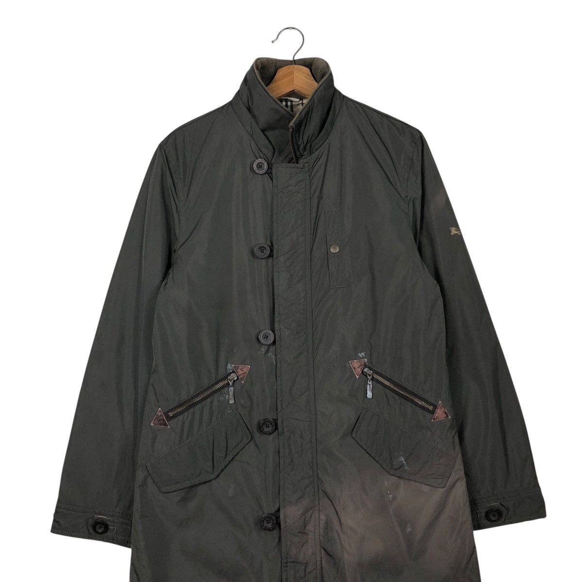 Burberry 📌Vintage Chore Jacket Burberry Black Label Nova Check Size US L / EU 52-54 / 3 - 5 Thumbnail