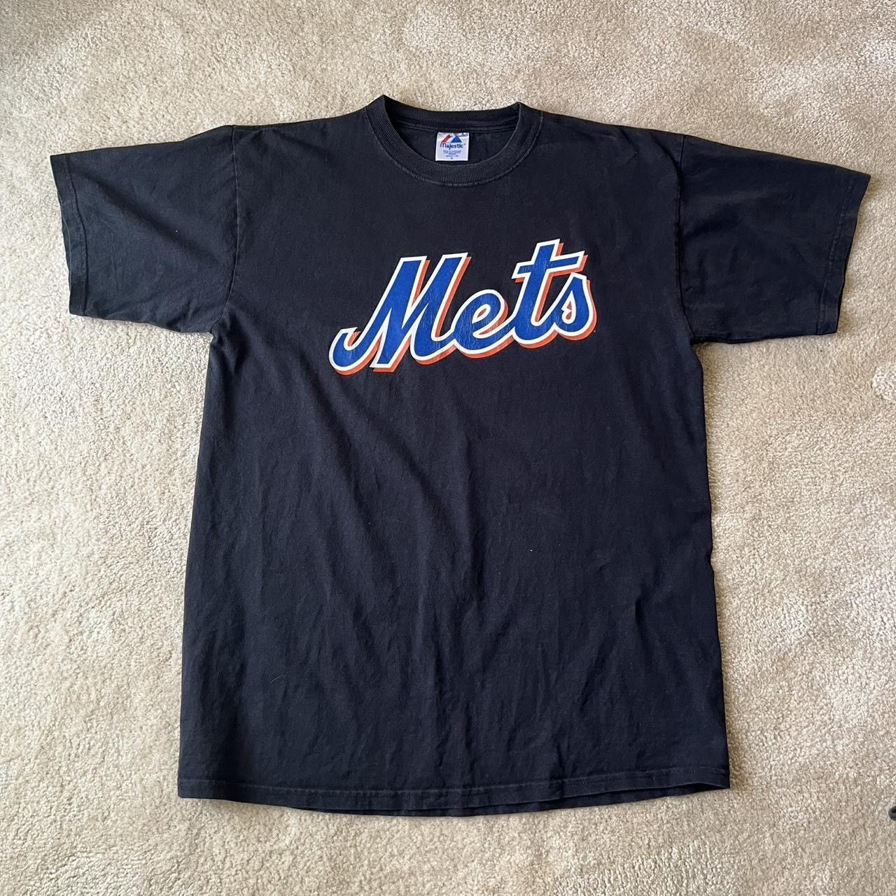 Majestic Vintage 2008 Johan Santana Mets shirt Size US XL / EU 56 / 4 - 1 Thumbnail