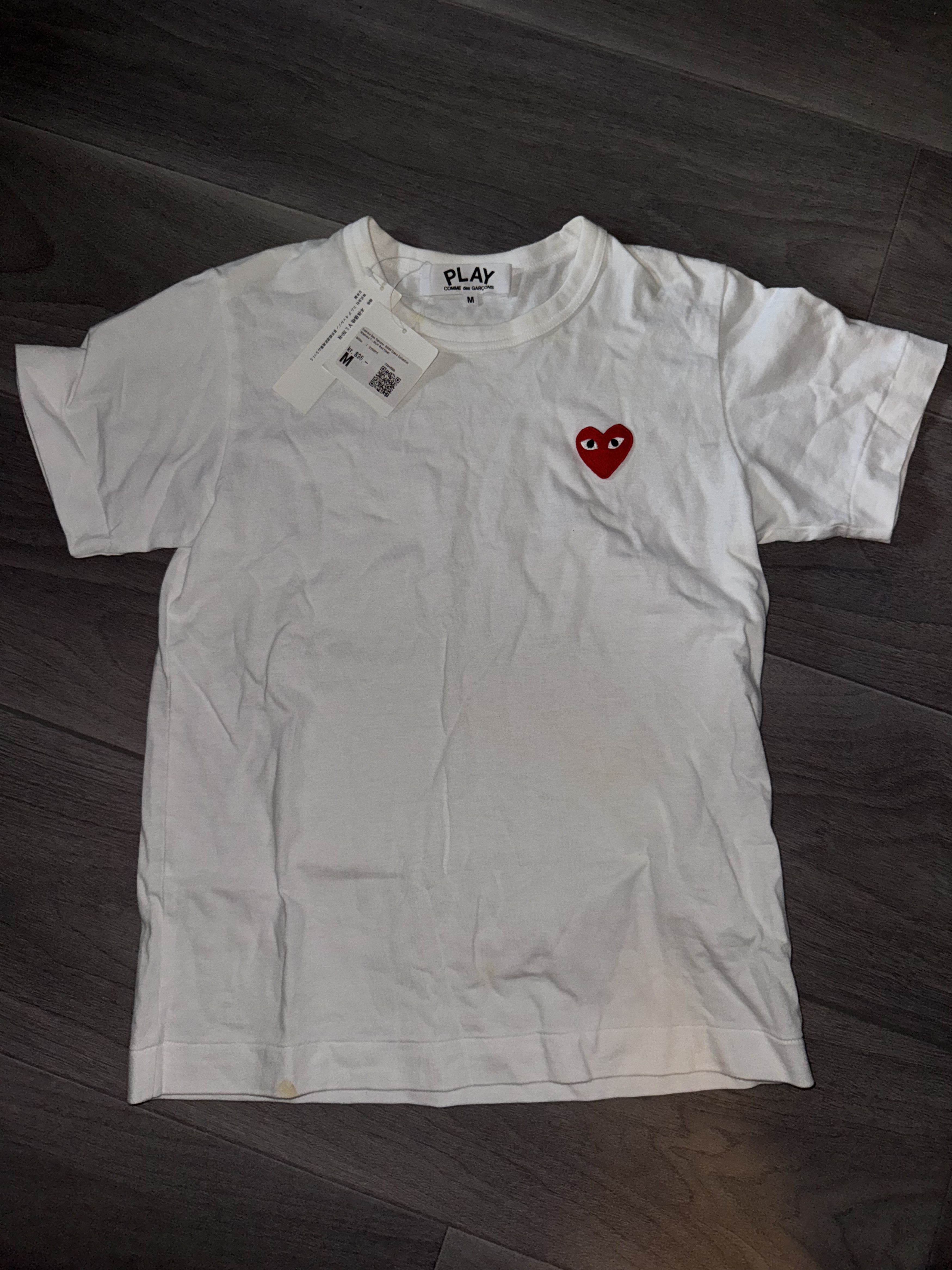 Comme des Garcons CDG - PLAY SHIRT RED/HEART Size M / US 6-8 / IT 42-44 - 3 Thumbnail