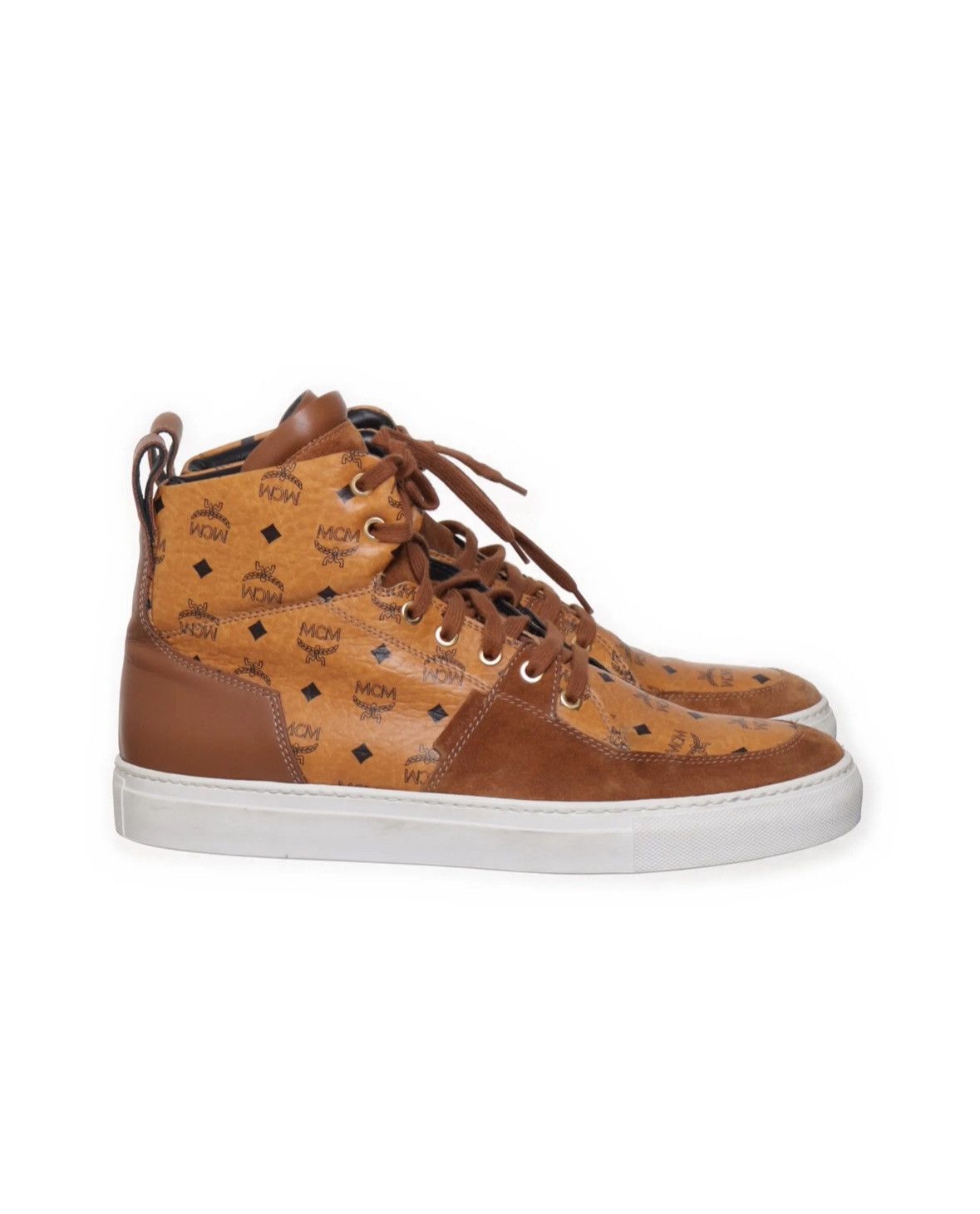 MCM MCM High Top Sneakers Size US 11 / EU 44 - 1 Thumbnail