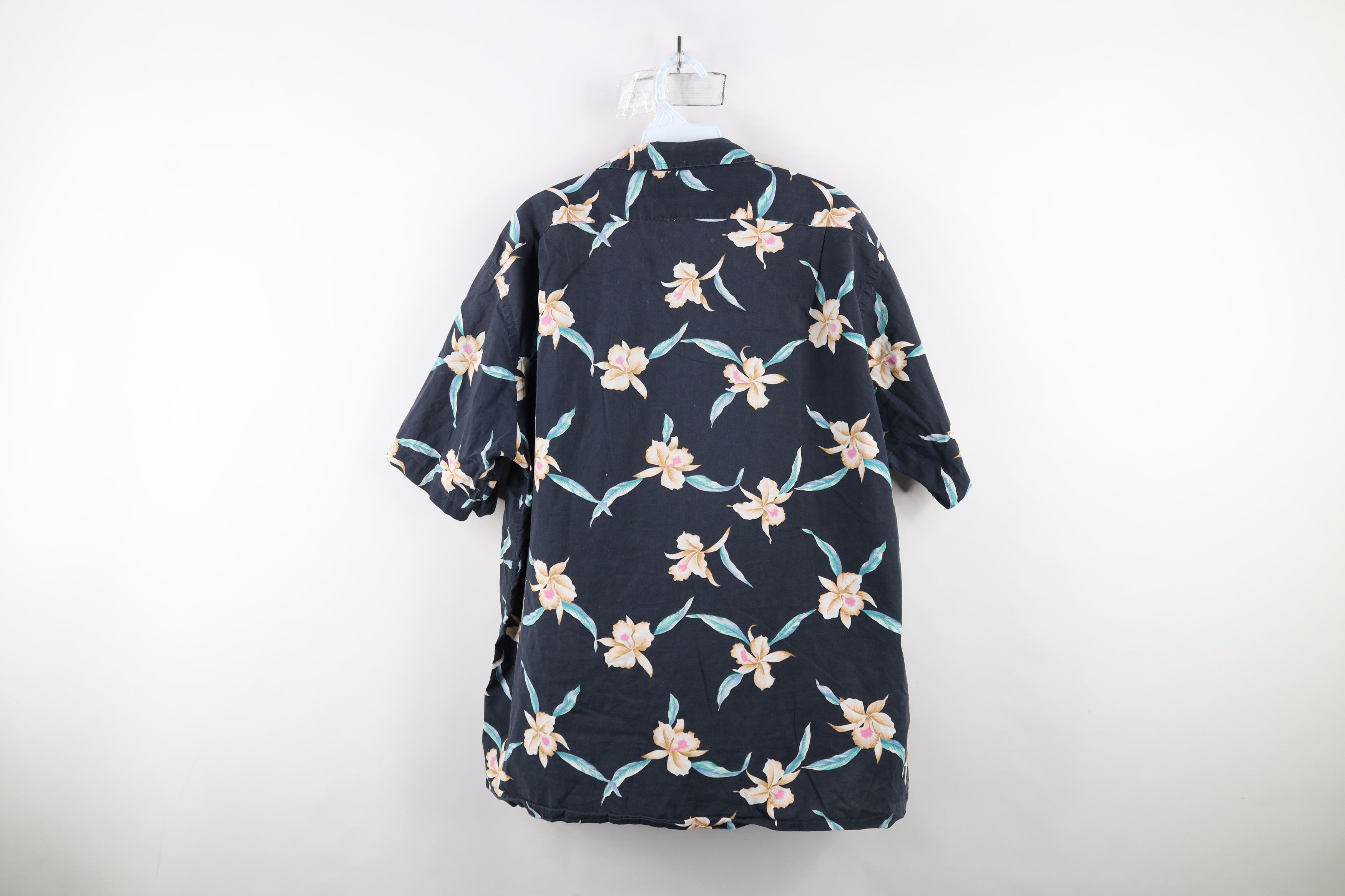 Lands' End × Vintage Vintage 90s Lands End Camp Collar Hawaiian Button Shirt Size US XL / EU 56 / 4 - 10 Thumbnail