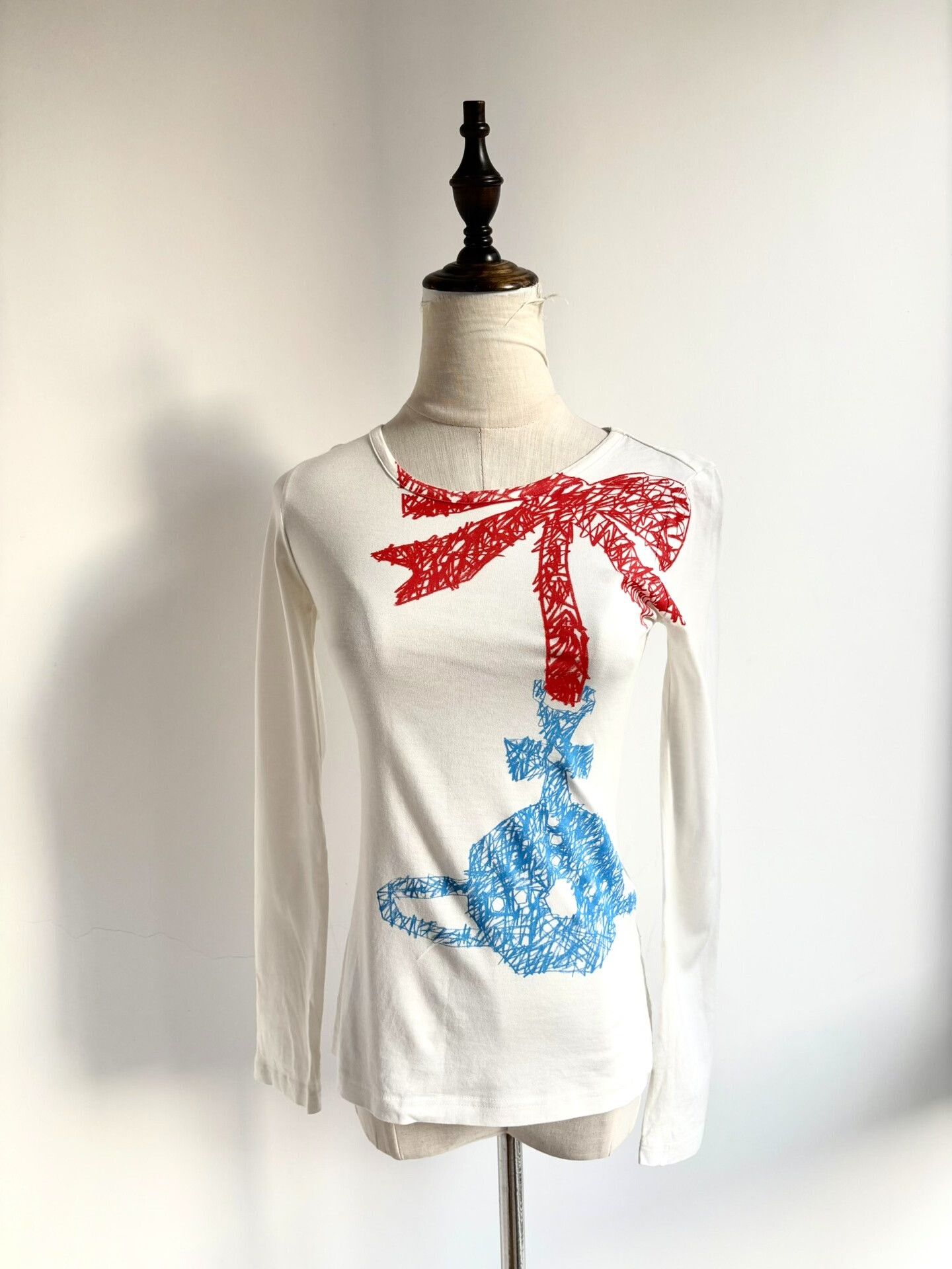 Vivienne Westwood vivienne westwood butterfly bow graphic top Size S / US 4 / IT 40 - 1 Thumbnail