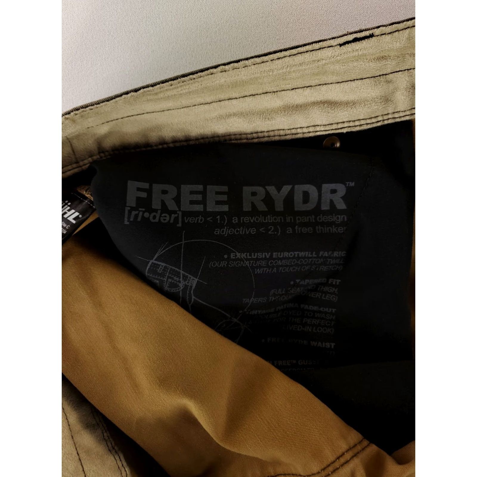 Vintage VINTAGE Kuhl Free Rydr Pants Jeans Patina Dye Brown Mens 39x30 Inseam 30 Regular Chino Brown Mens Size US 39 - 5 Thumbnail