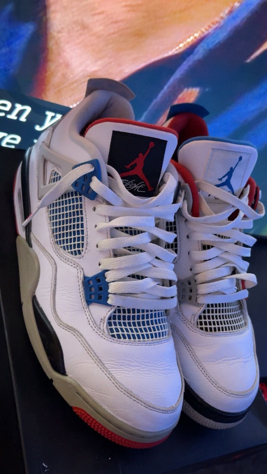 Jordan Brand Jordan 4 retro “what the” Size US 12 / EU 45 - 7 Thumbnail