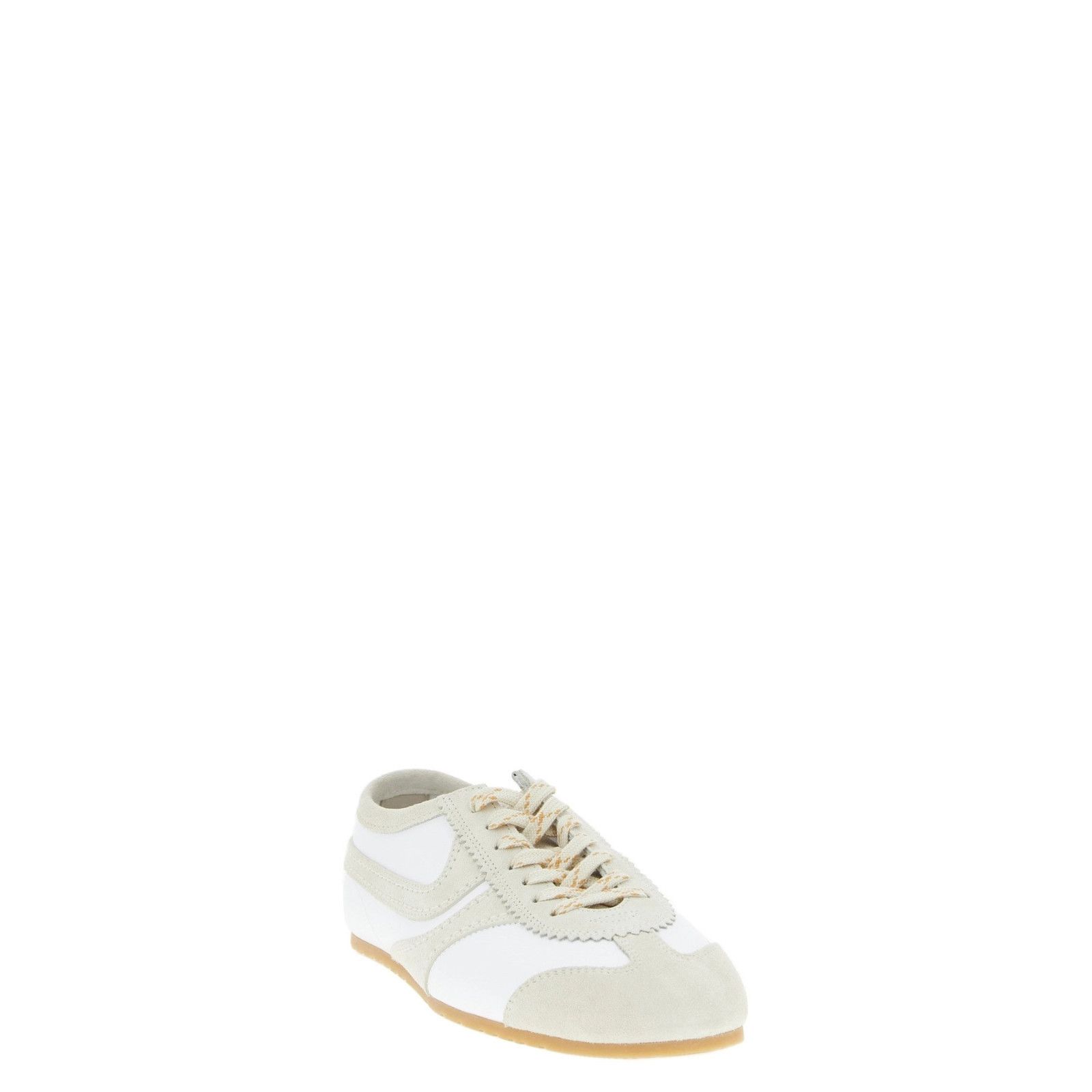 DRIES VAN NOTEN White Suede Sneakers New And Authentic (Men'