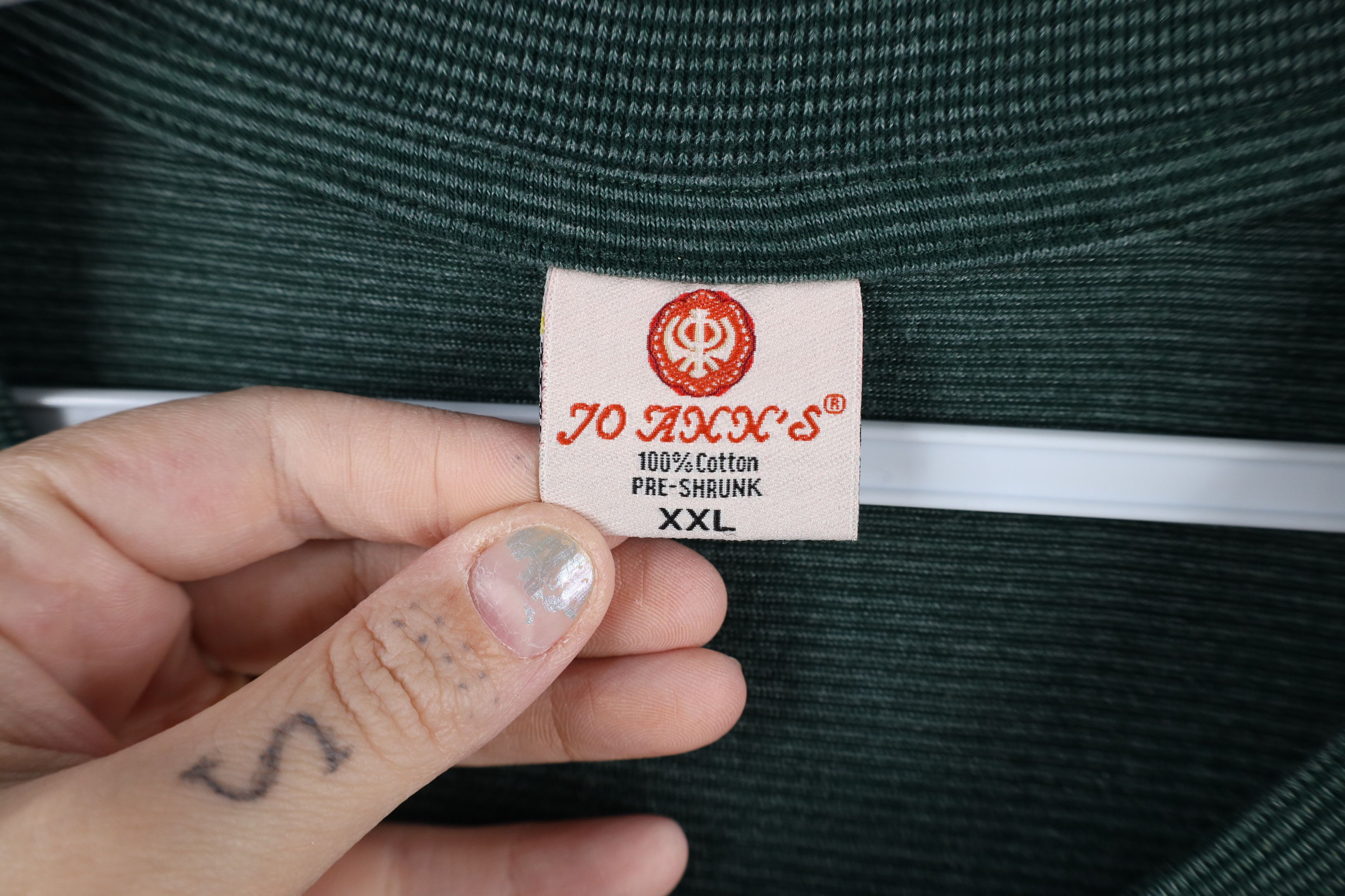 Vintage Vintage 90s Streetwear Out Striped Nassau Bahamas T-Shirt Size US XXL / EU 58 / 5 - 6 Thumbnail