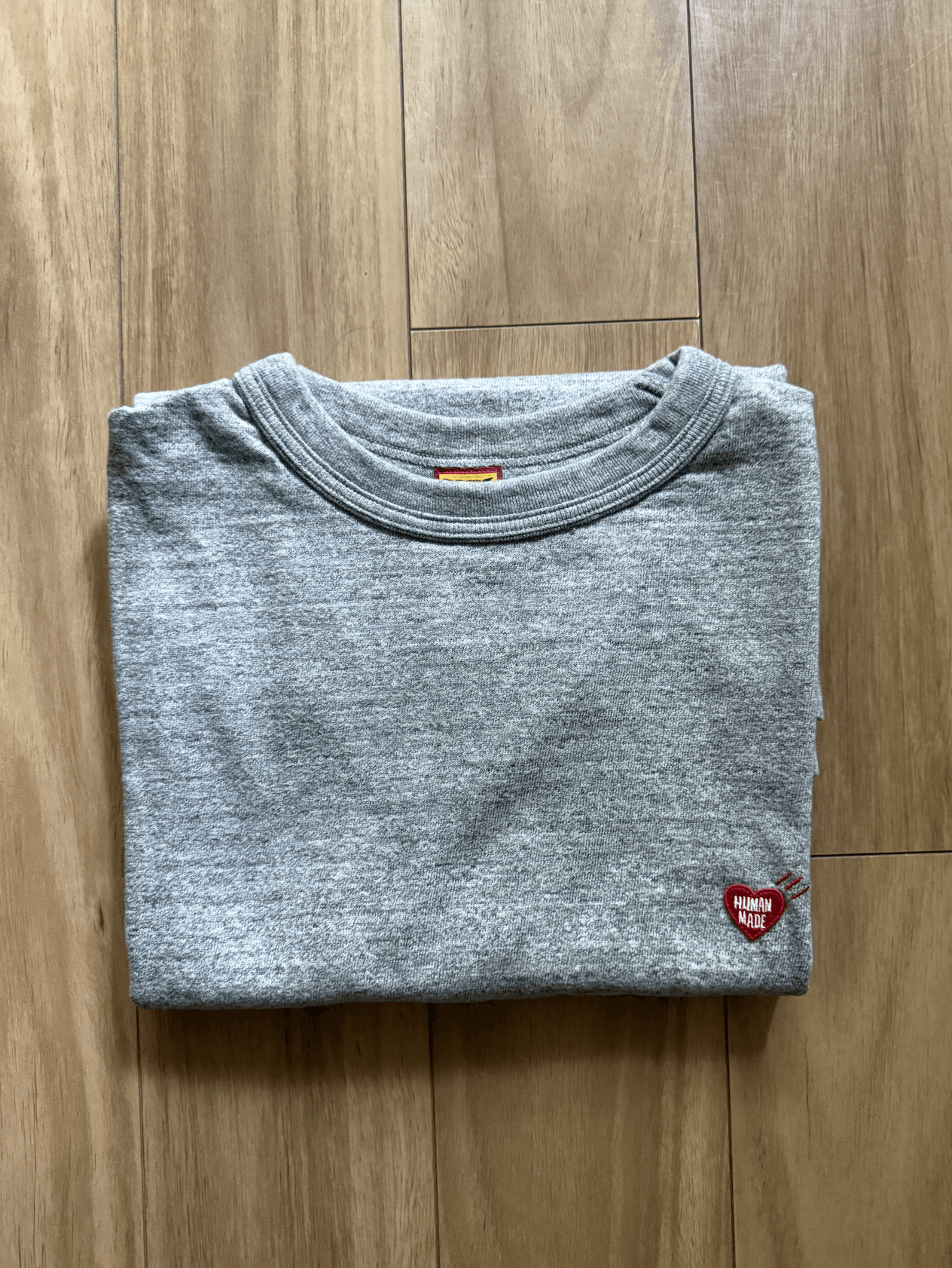 Human Made x2 OG Human Made Nigo Loopwheel Heart Embroidered logo Tee Size US XL / EU 56 / 4 - 4 Thumbnail
