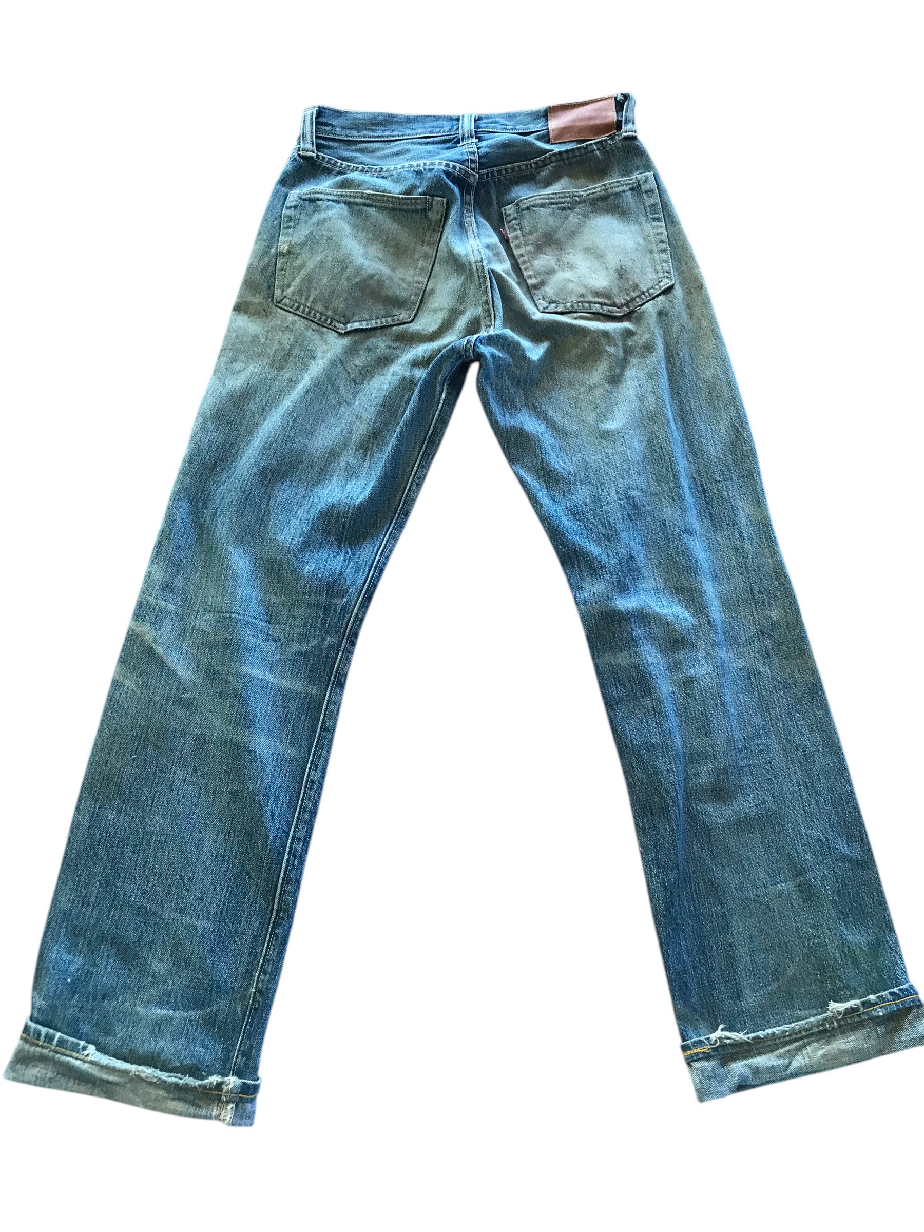 Sugar Cane × Toyo Enterprises RARE Vintage Sugar Cane Toyo Enterprises Denim Selvedge Size US 29 - 15 Thumbnail