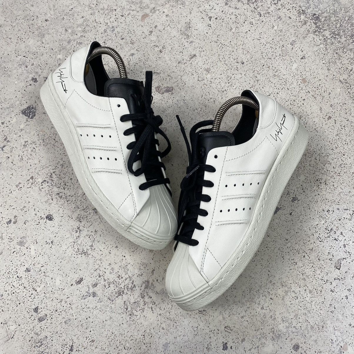 Y-3 Adidas Y-3 Superstar "Orbit Grey" Yohji Yamamoto JR4216 Size US 7 / EU 40 - 4 Thumbnail