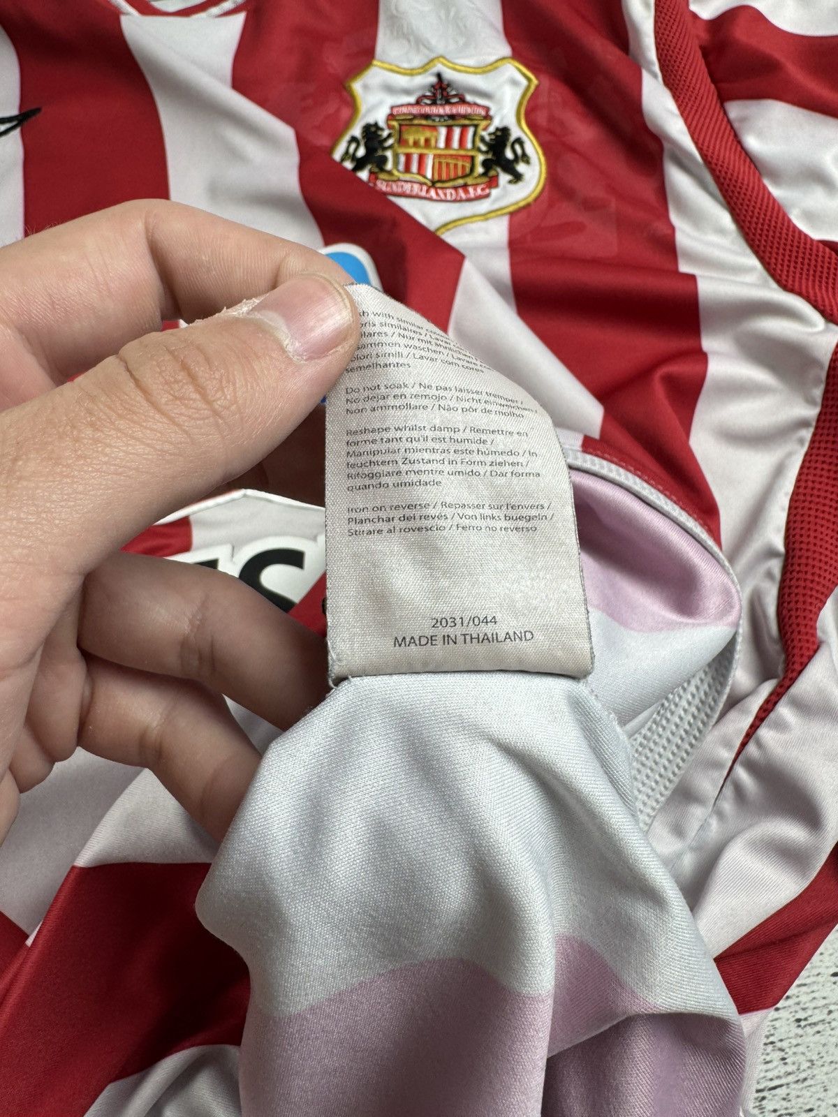 Umbro Sunderland 2009/2010 Home Soccer Umbro Football Jersey Blockcore T Shirt Tee Size US L / EU 52-54 / 3 - 13 Thumbnail
