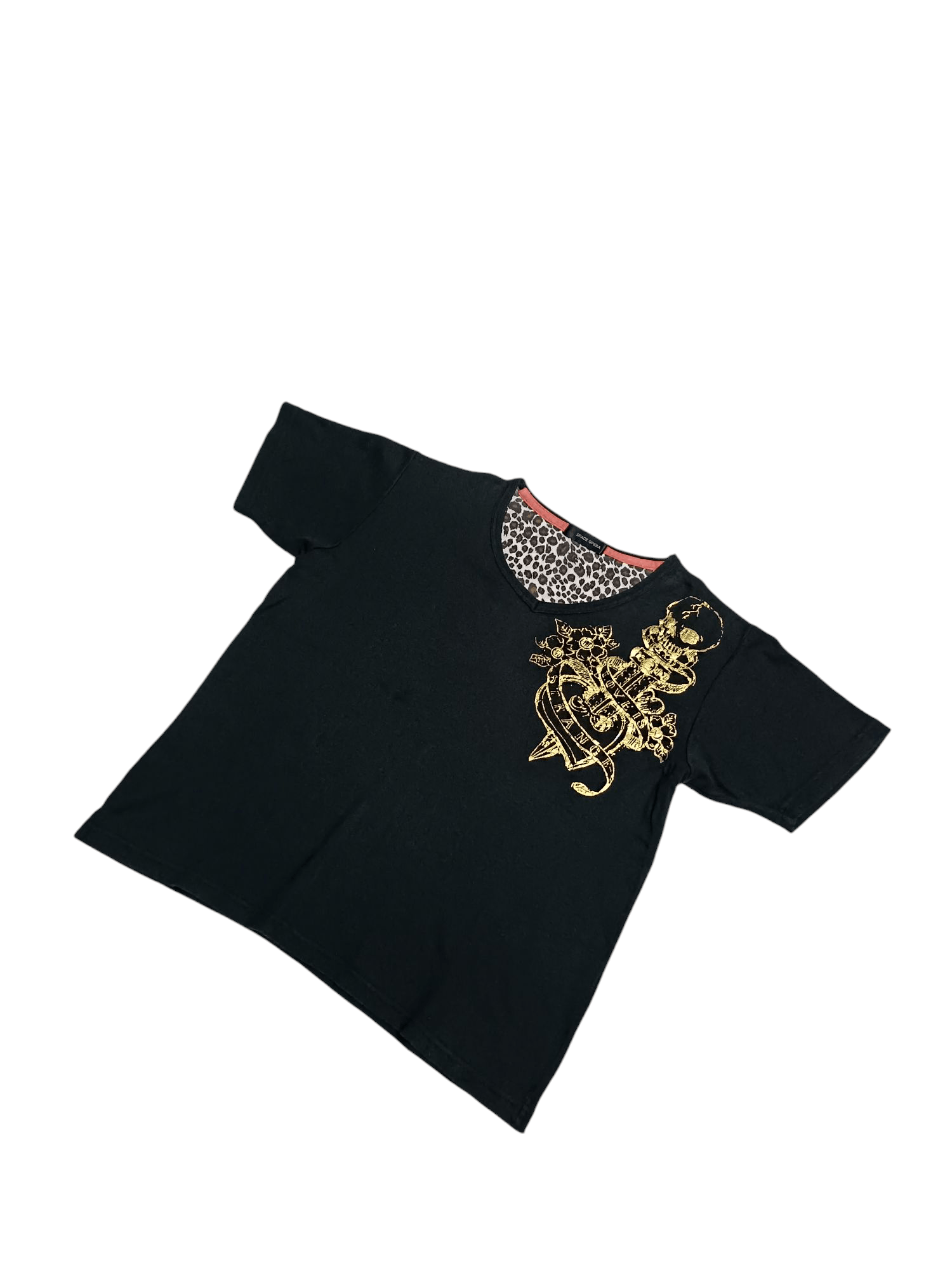 Japanese Brand × Vintage Space Opera Print Skull Gold "Love Is Strange" Size US L / EU 52-54 / 3 - 5 Thumbnail