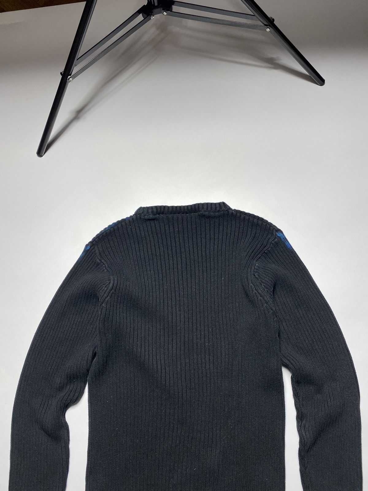 Japanese Brand × Seditionaries VINTAGE JOHN F.GEE Y2K AVANGARDE KNIT PRINTED PUNK SWEATER Size US M / EU 48-50 / 2 - 11 Thumbnail