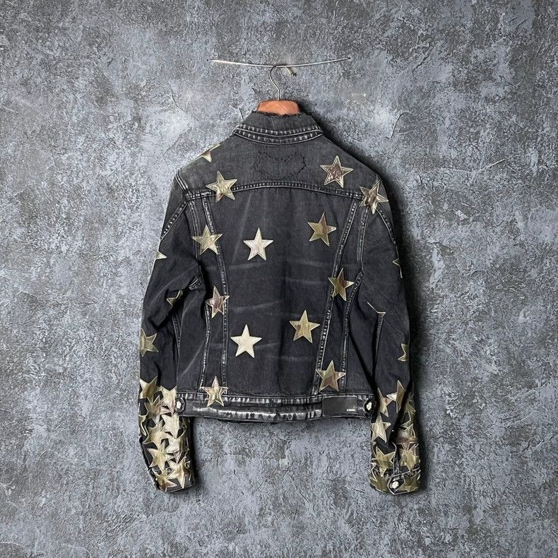 Amiri AMIRI Star Print Denim Jacket-2506 Size US S / EU 44-46 / 1 - 2 Thumbnail