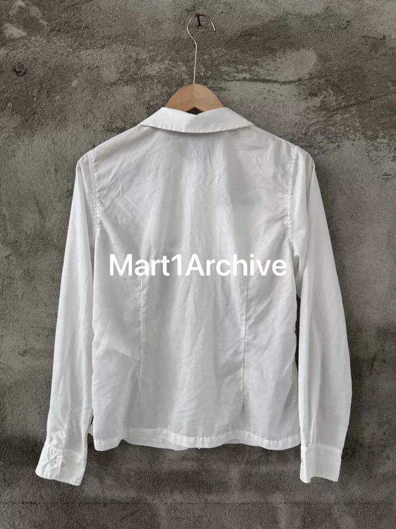 Comme des Garcons Comme Des Garcons Rose season white shirt jacket Size M / US 6-8 / IT 42-44 - 2 Thumbnail