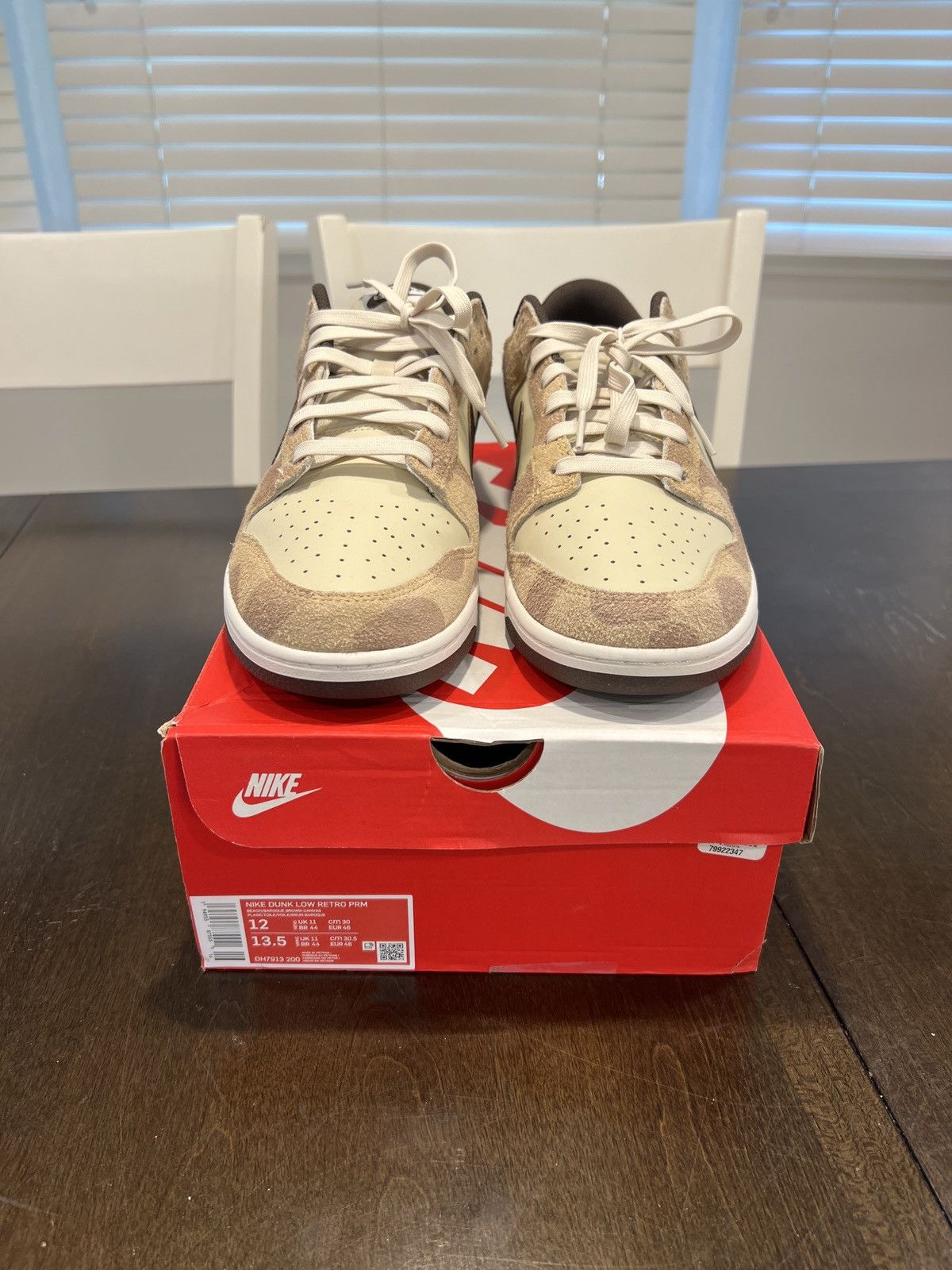Nike dunk low animal print Size US 12 / EU 45 - 1 Thumbnail
