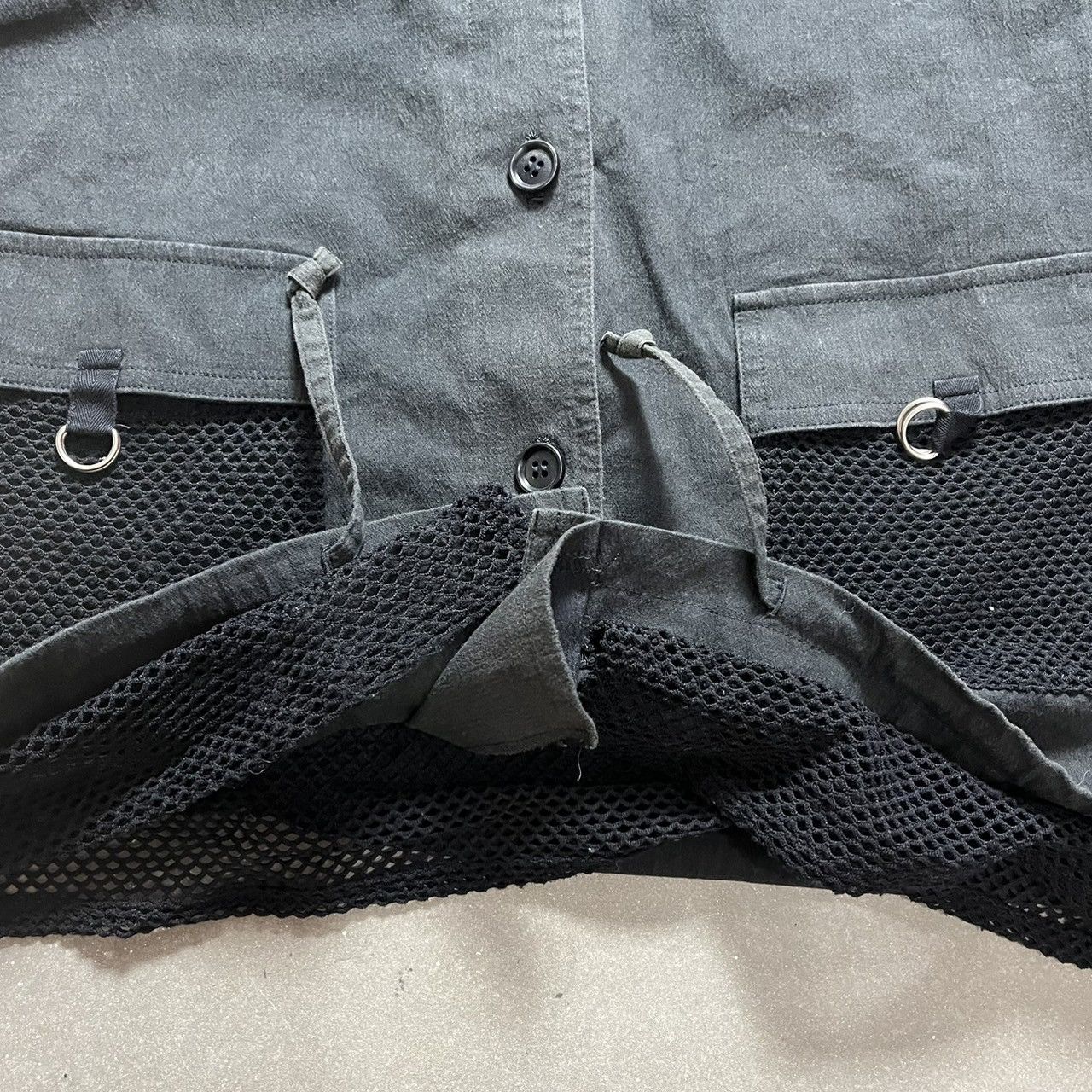 Japanese Brand × Le Grande Bleu (L.G.B.) Lufran Japanese Brand Mesh-Sleeve Jacket Size US L / EU 52-54 / 3 - 9 Thumbnail