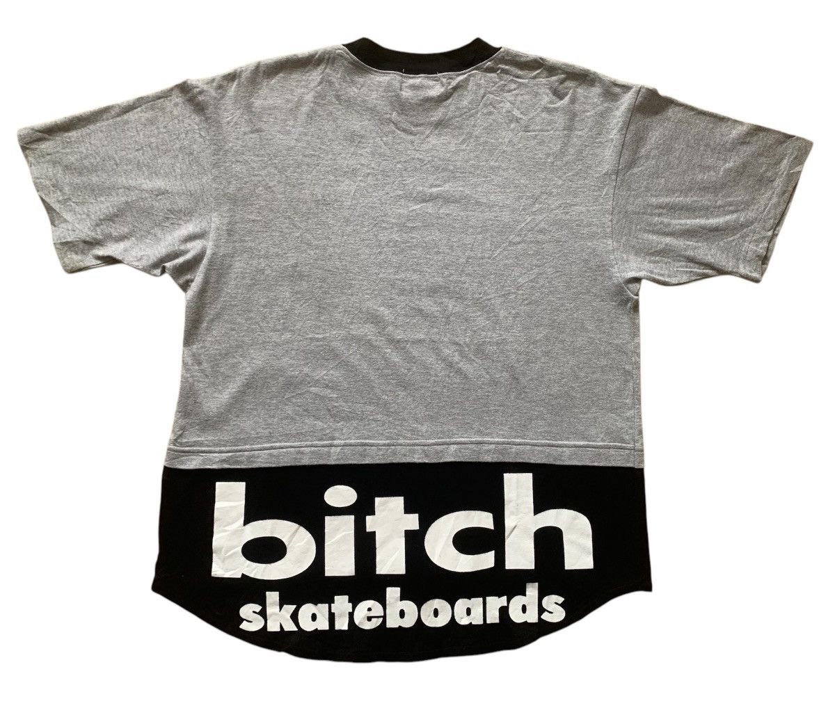 Japanese Brand 🔥 Bitch Skateboards 2 Layer Youth Made In Japan T Shirt Size M / US 6-8 / IT 42-44 - 1 Thumbnail
