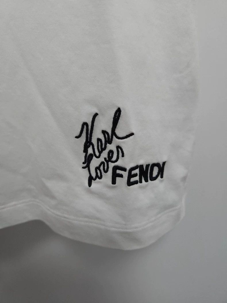 Fendi Fendi Karl Lagerfeld Short Sleeve TShirt Size US M / EU 48-50 / 2 - 4 Thumbnail