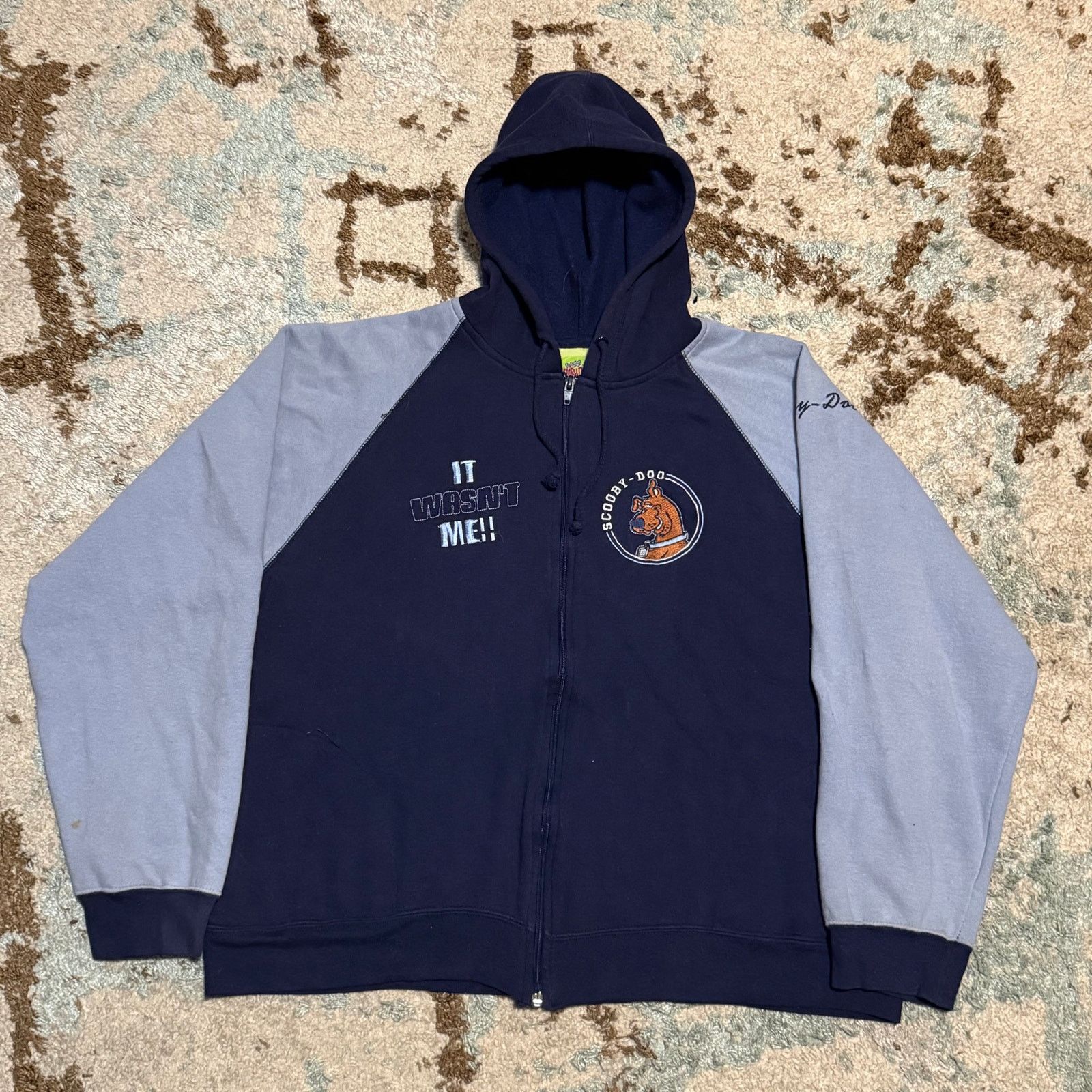 Cartoon Network Scooby Doo Full Zip Hoodie Size Large Cartoon Network 2002 Size L / US 10 / IT 46 - 2 Thumbnail