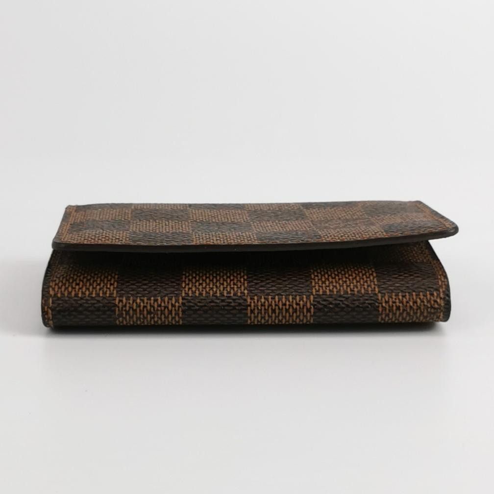 Louis Vuitton Louis Vuitton (LV) Cowhide Checkerboard Flap Card Holder -y Size ONE SIZE - 2 Thumbnail