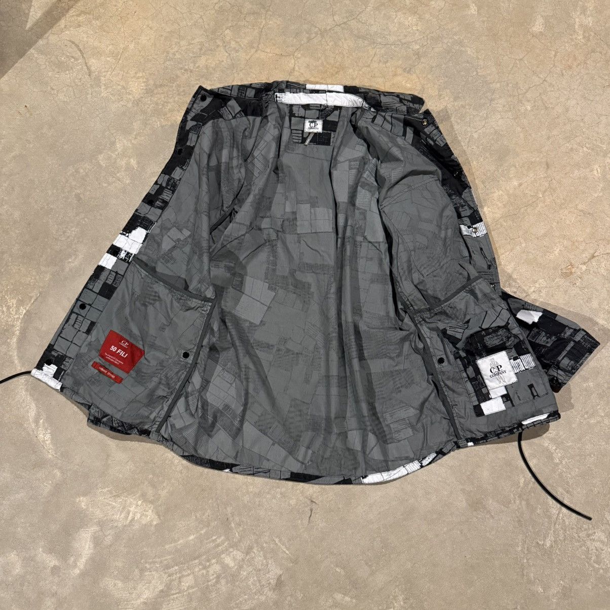 C.P. Company CP Company 50 Fili Garment Dyed Camo Overshirt Jacket Size US S / EU 44-46 / 1 - 8 Thumbnail