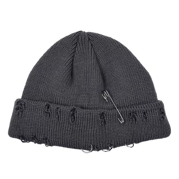 Jewelry × Vintage Y2K Knitted Hat Women Fashion Warm Thick Size ONE SIZE - 1 Thumbnail