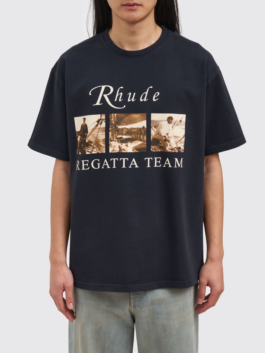 Rhude Rhude T-Shirt Men Black Size US XL / EU 56 / 4 - 1 Thumbnail